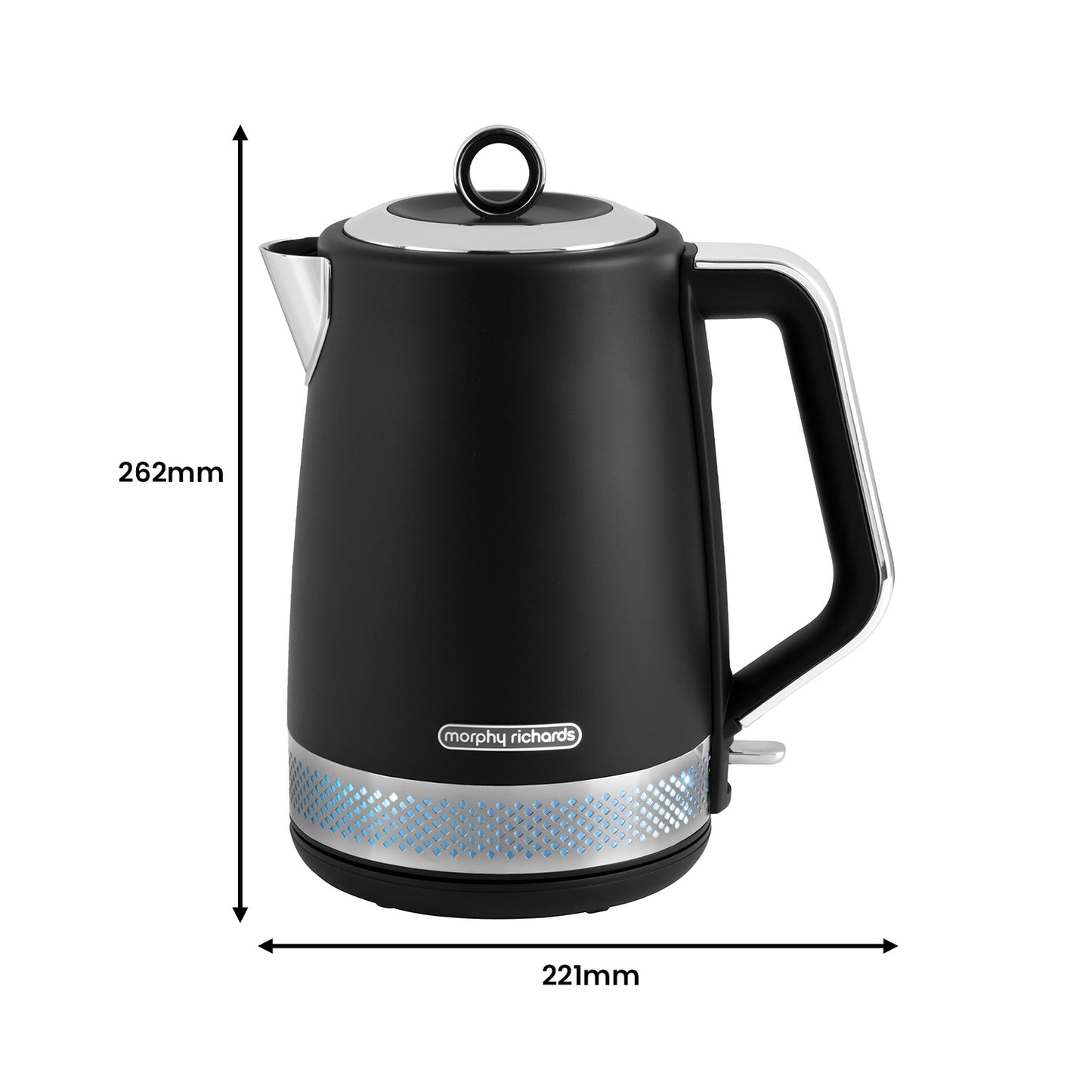 Morphy Richards 1.7L Illumination Jug Kettle - Black