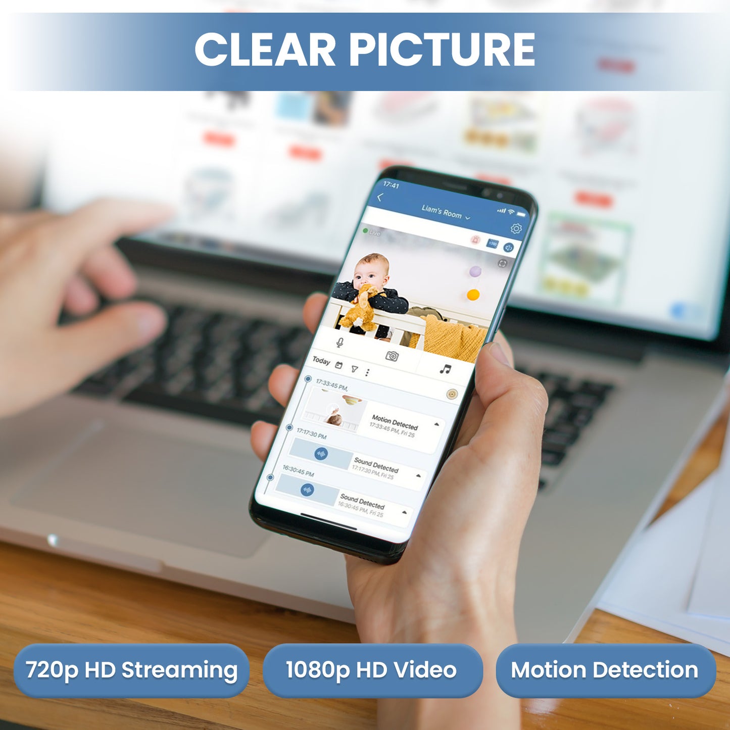 Smart Nanny Video Childcare Camera Baby Monitor