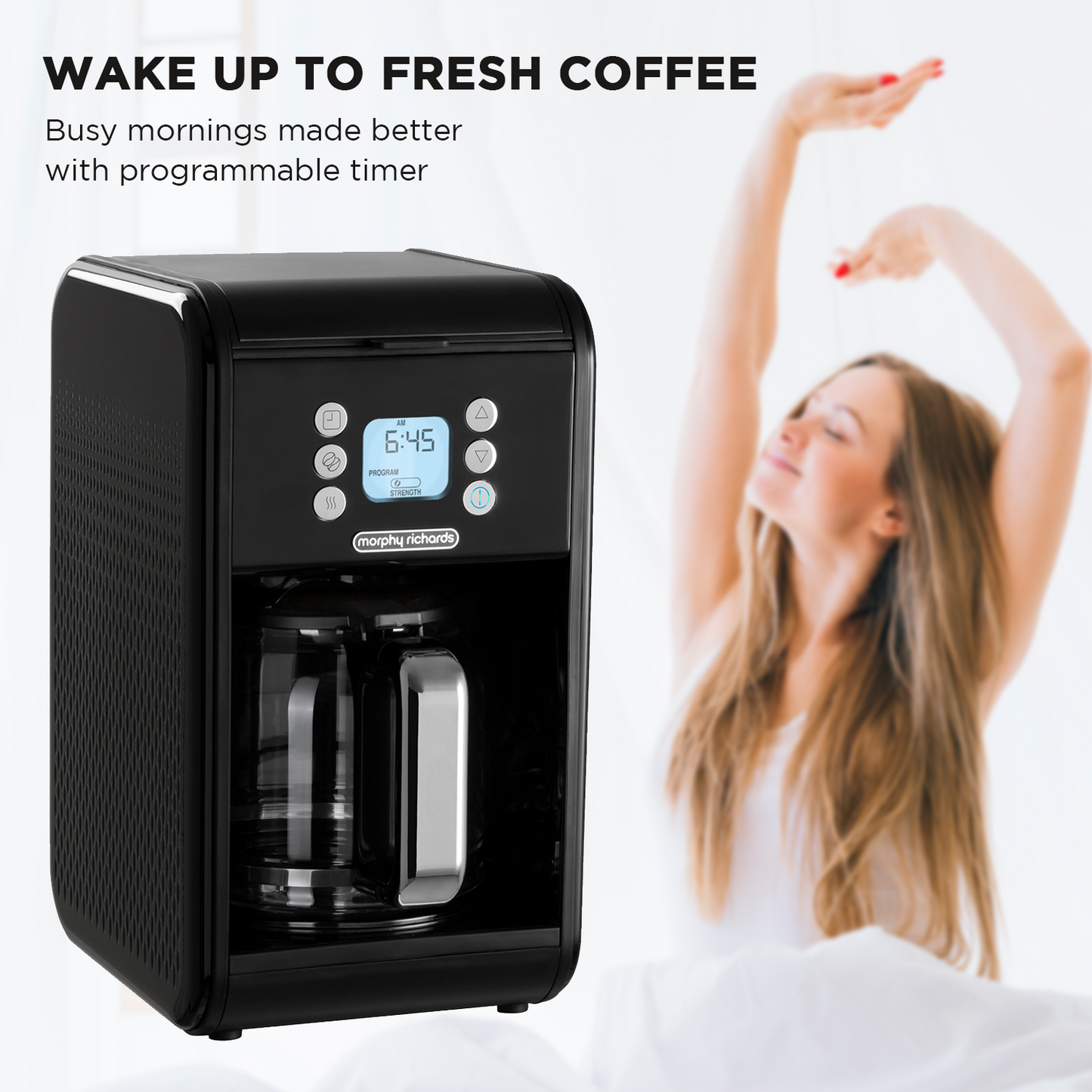 Morphy Richards Verve Filtered Coffee Maker - Black