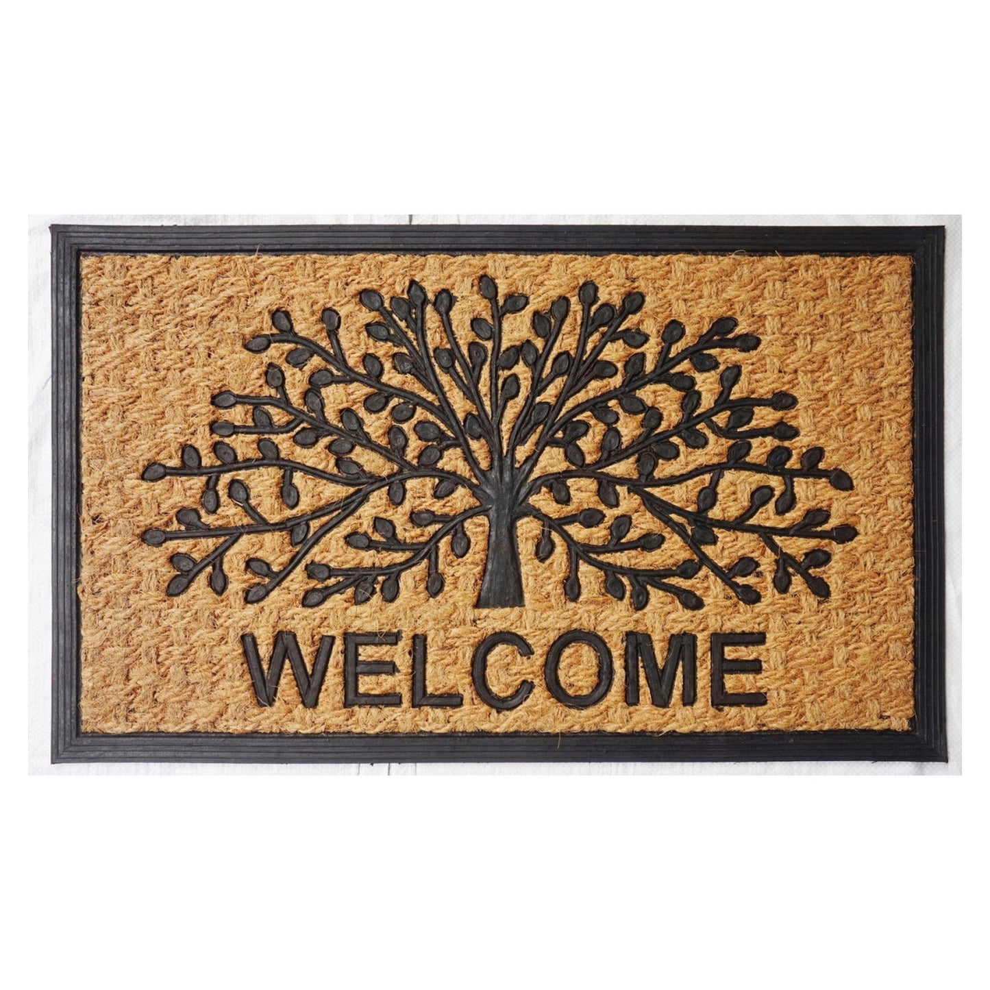 Door Mat Deluxe Welcome Tree Of Life 45 x 75 cm Doormat
