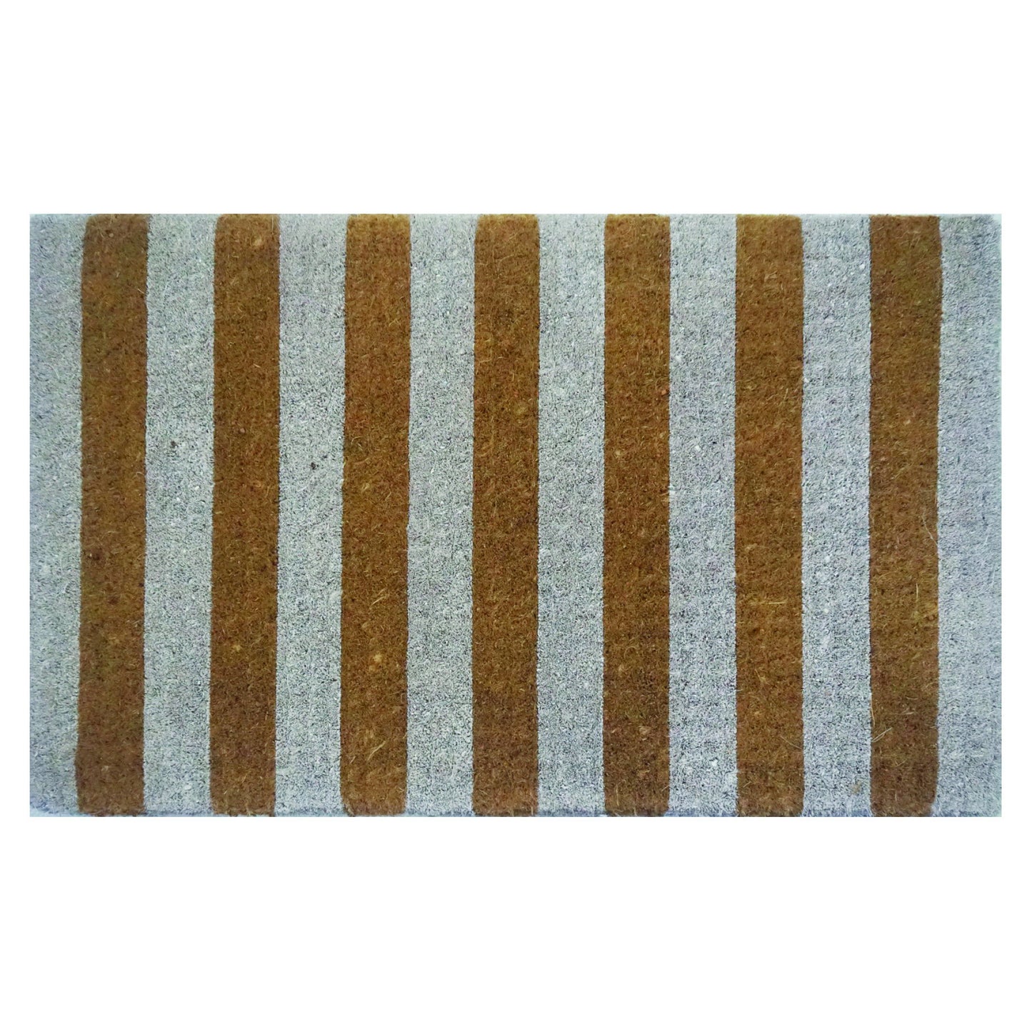 Door Mat Premium Coir Striped 50 x 80 cm Doormat