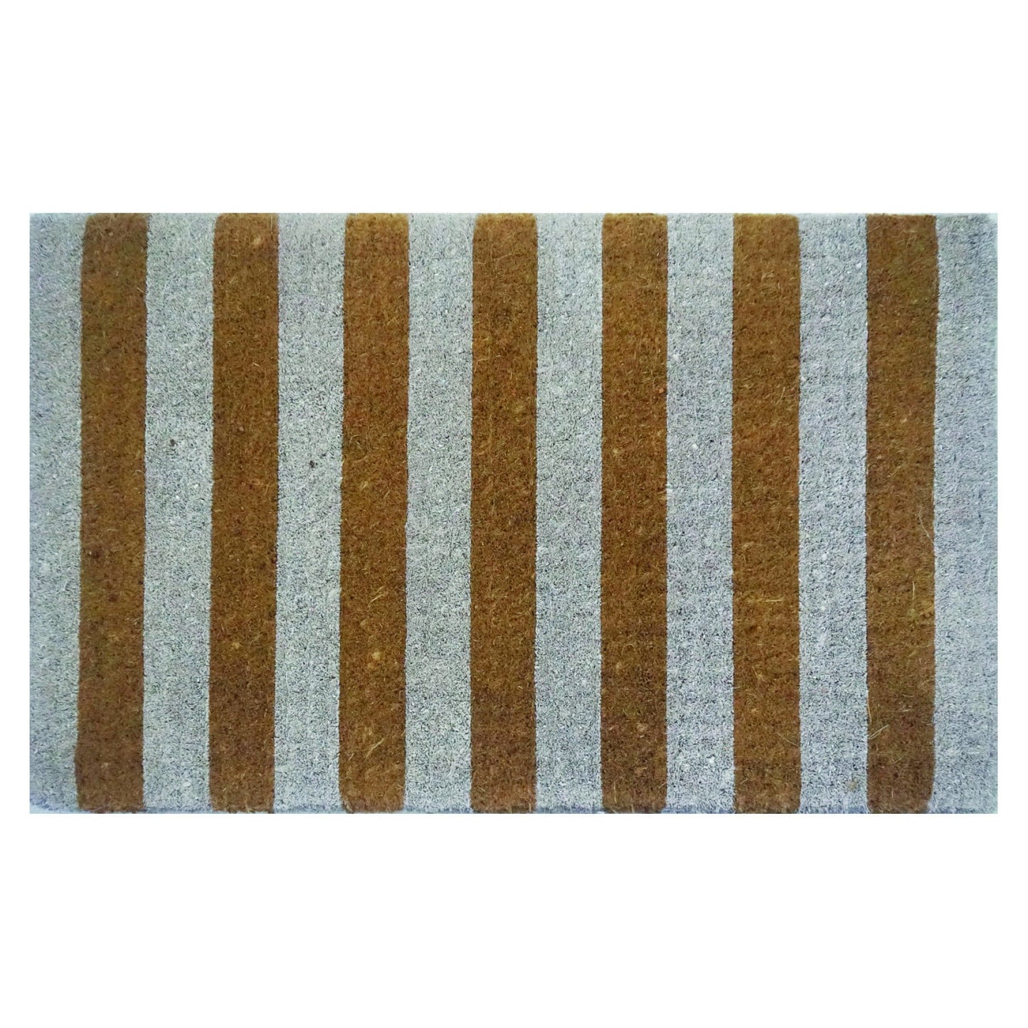Door Mat Premium Coir Striped 50 x 80 cm Doormat