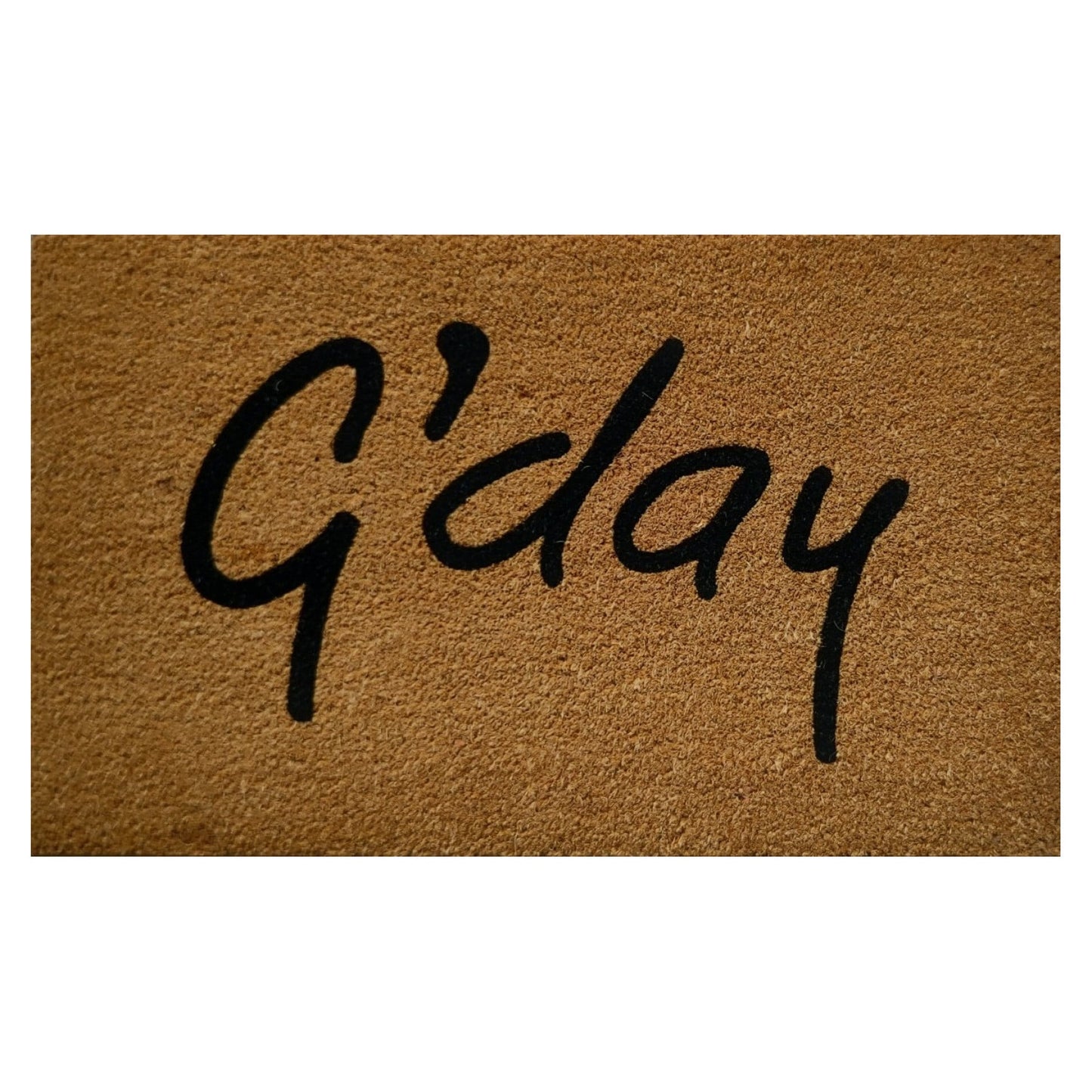 Door Mat Deluxe Coir Backed GDay Australia 45 x 75 cm Doormat