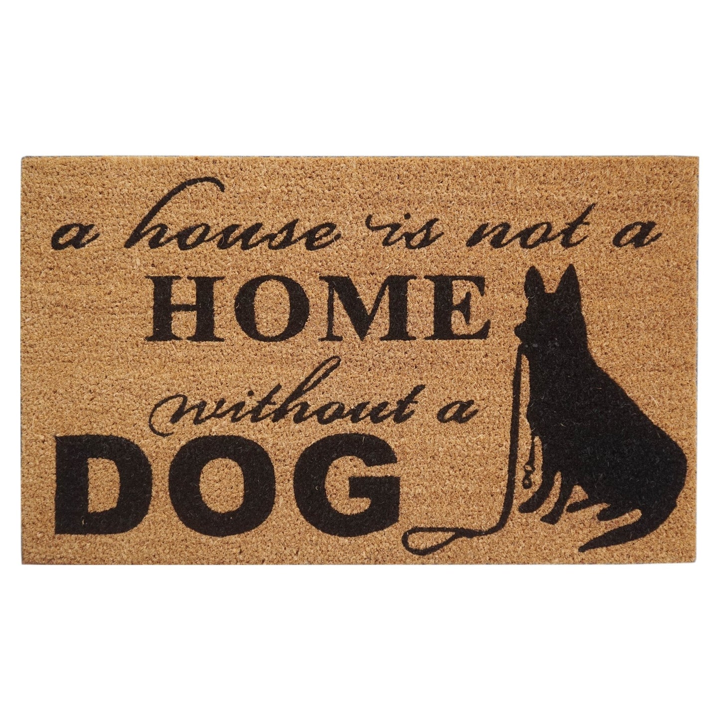 Door Mat Deluxe Coir Latex Home Dog Puppy 45 x 75 cm Doormat