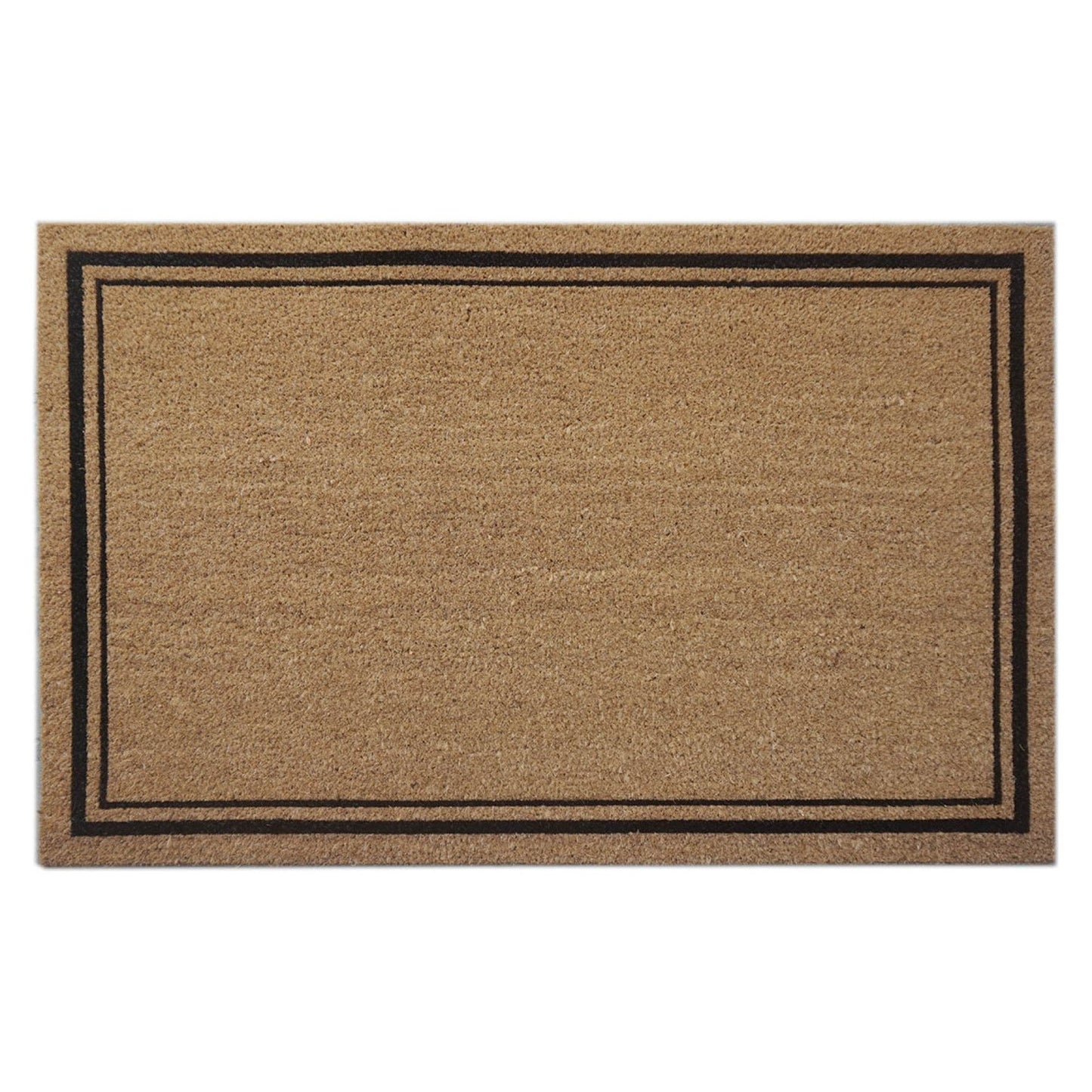 Door Mat Deluxe Coir Backed Border 58 x 89 cm Doormat