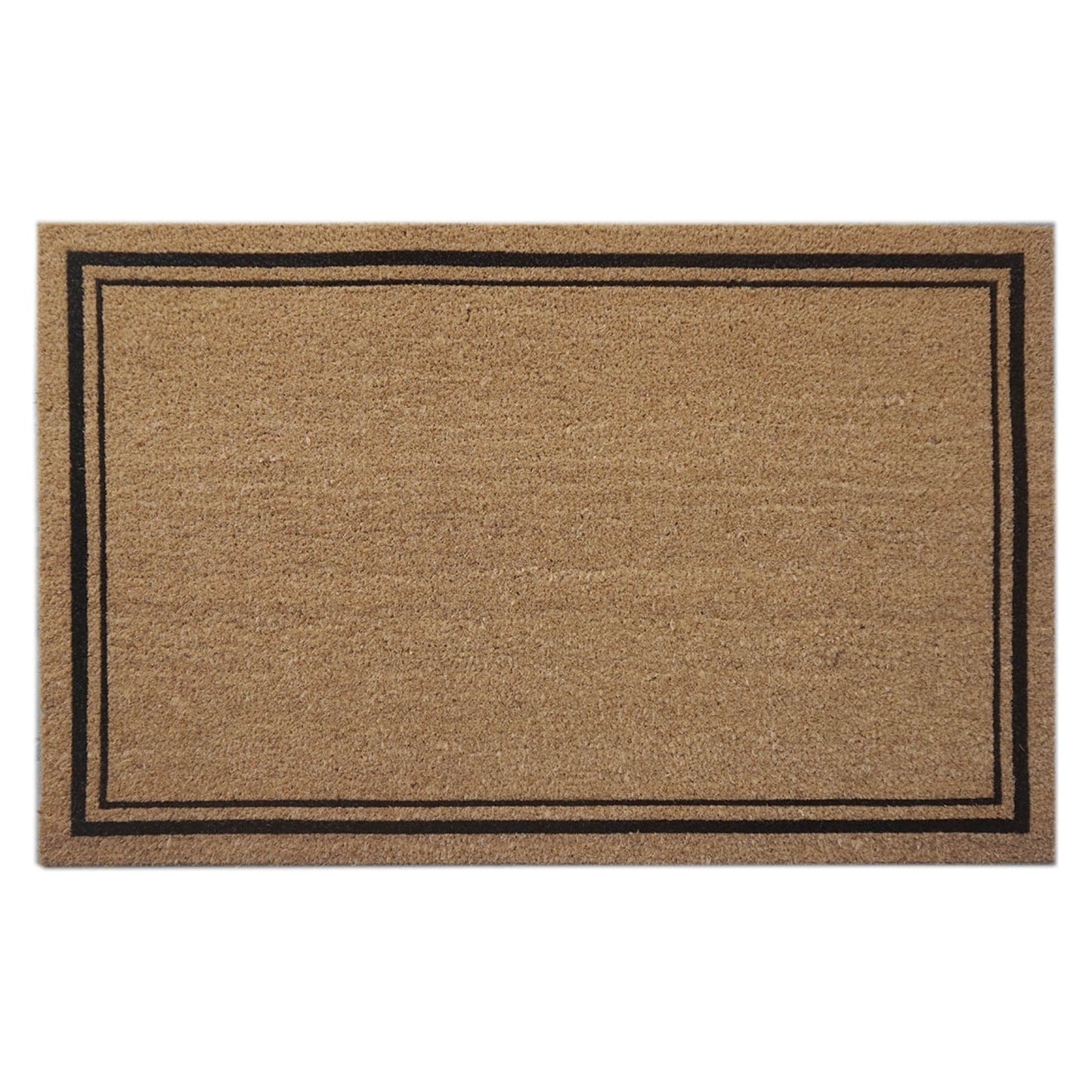 Door Mat Deluxe Coir Backed Border 58 x 89 cm Doormat