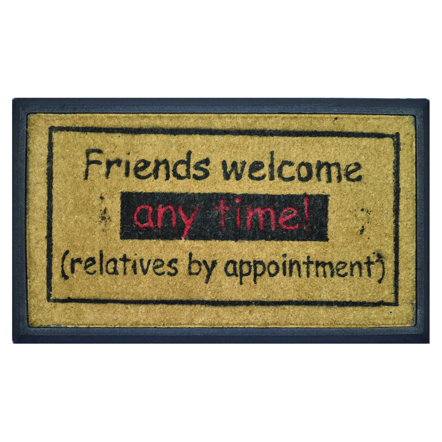 Door Mat Deluxe Friends Welcome 40 x 70 cm Doormat