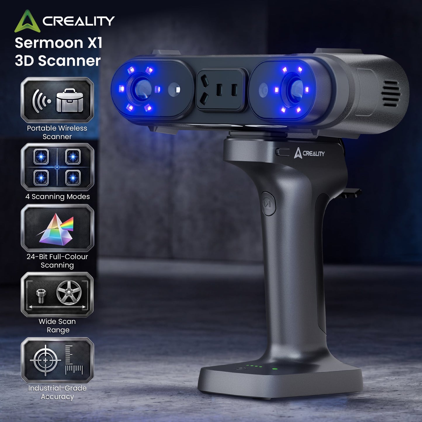 Creality Sermoon X1 Industrial 3D Scanner with Full-Colour Scanning