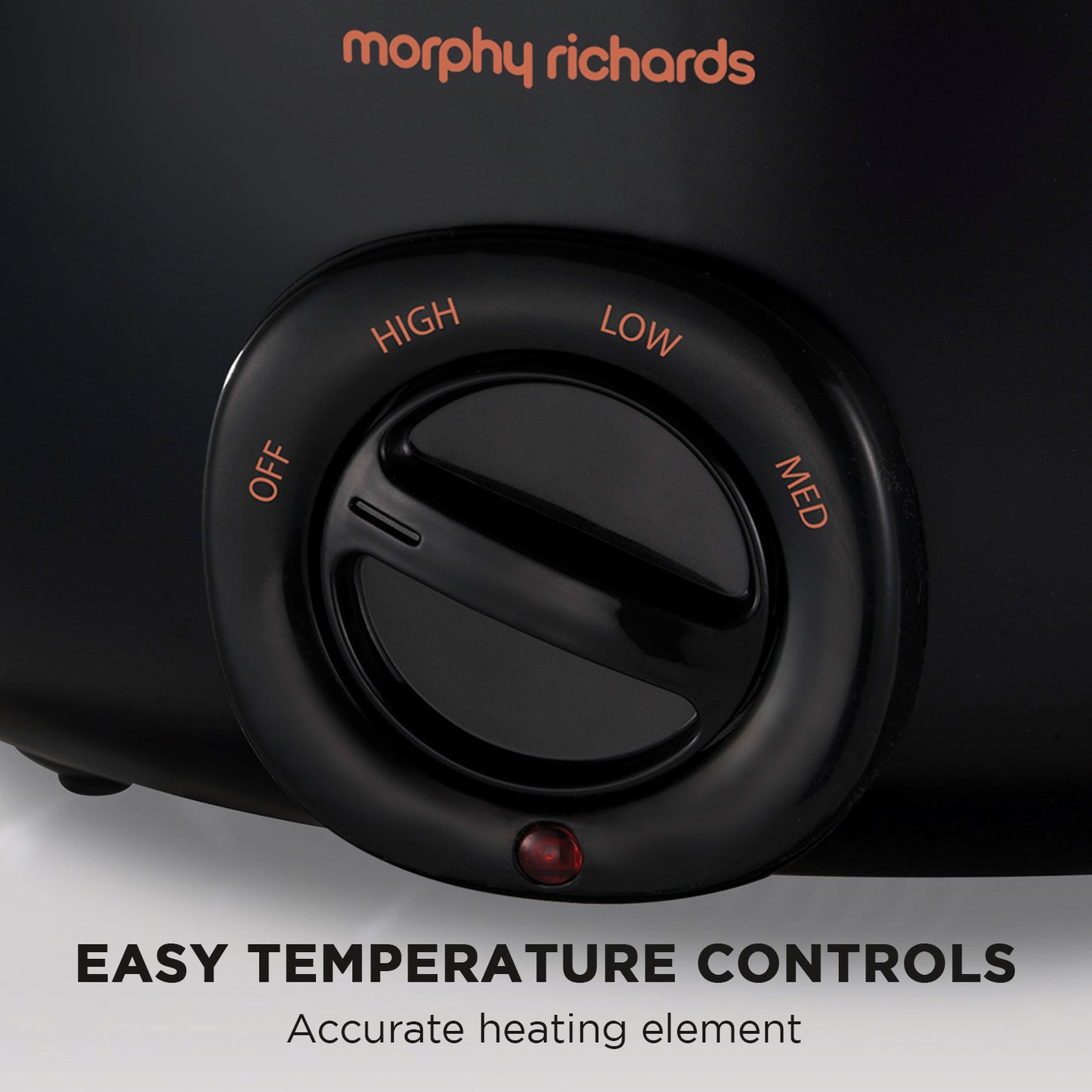 Morphy Richards Sear & Stew Slow Cooker 3.5L - Rose Gold