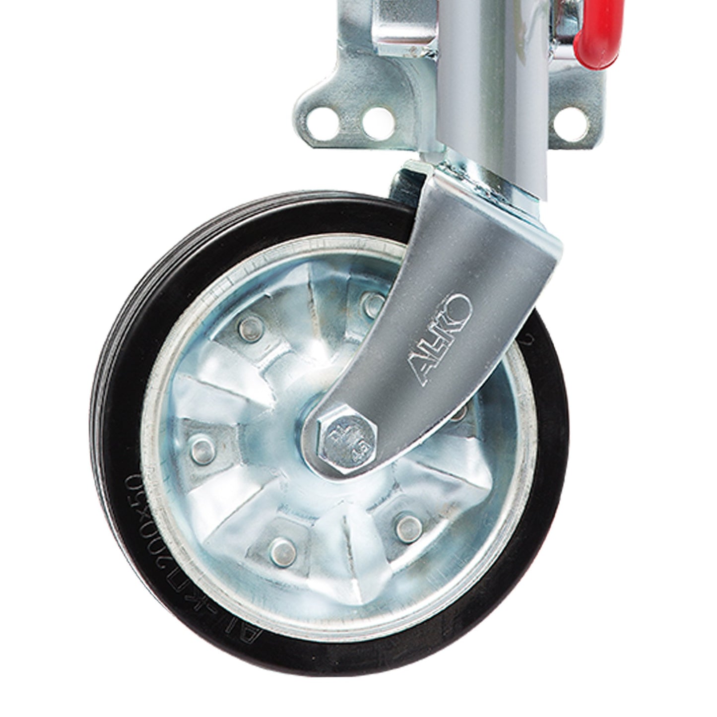 AL-KO 8-inch Swing Up Jockey Wheel with Large Swivel Bracket