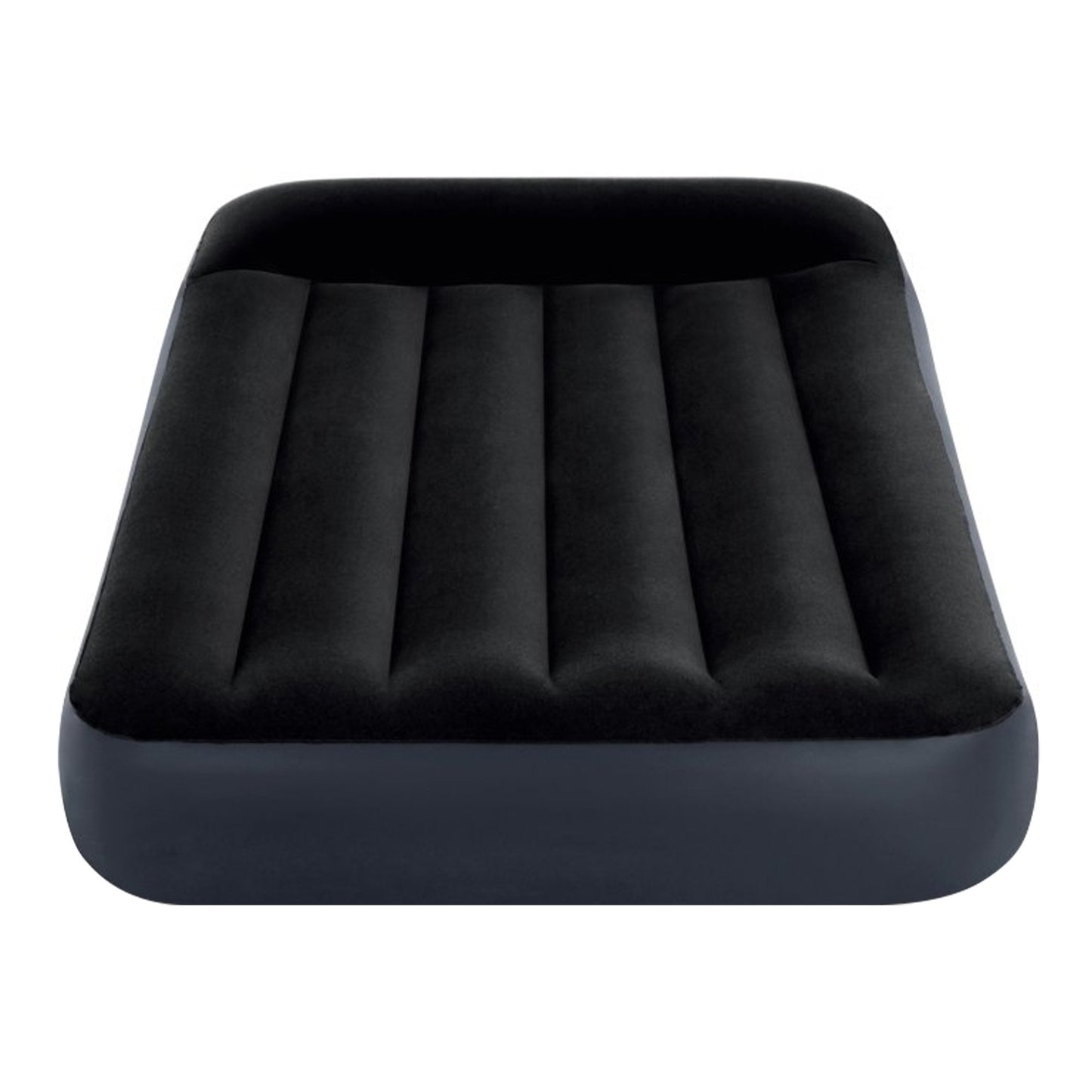 Intex Dura-Beam Classic Inflatable Airbed Mattress w/ Pillow Rest Black Twin