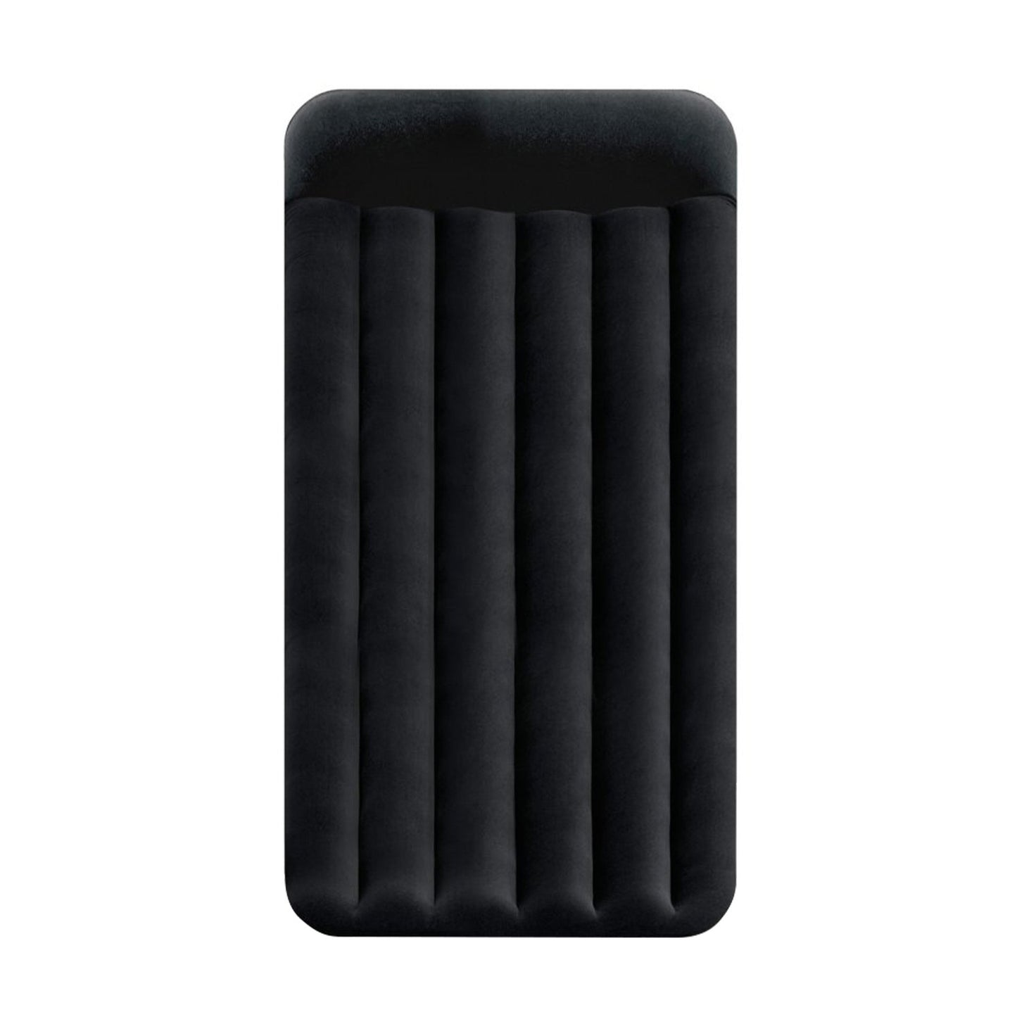 Intex Dura-Beam Classic Inflatable Airbed Mattress w/ Pillow Rest Black Twin