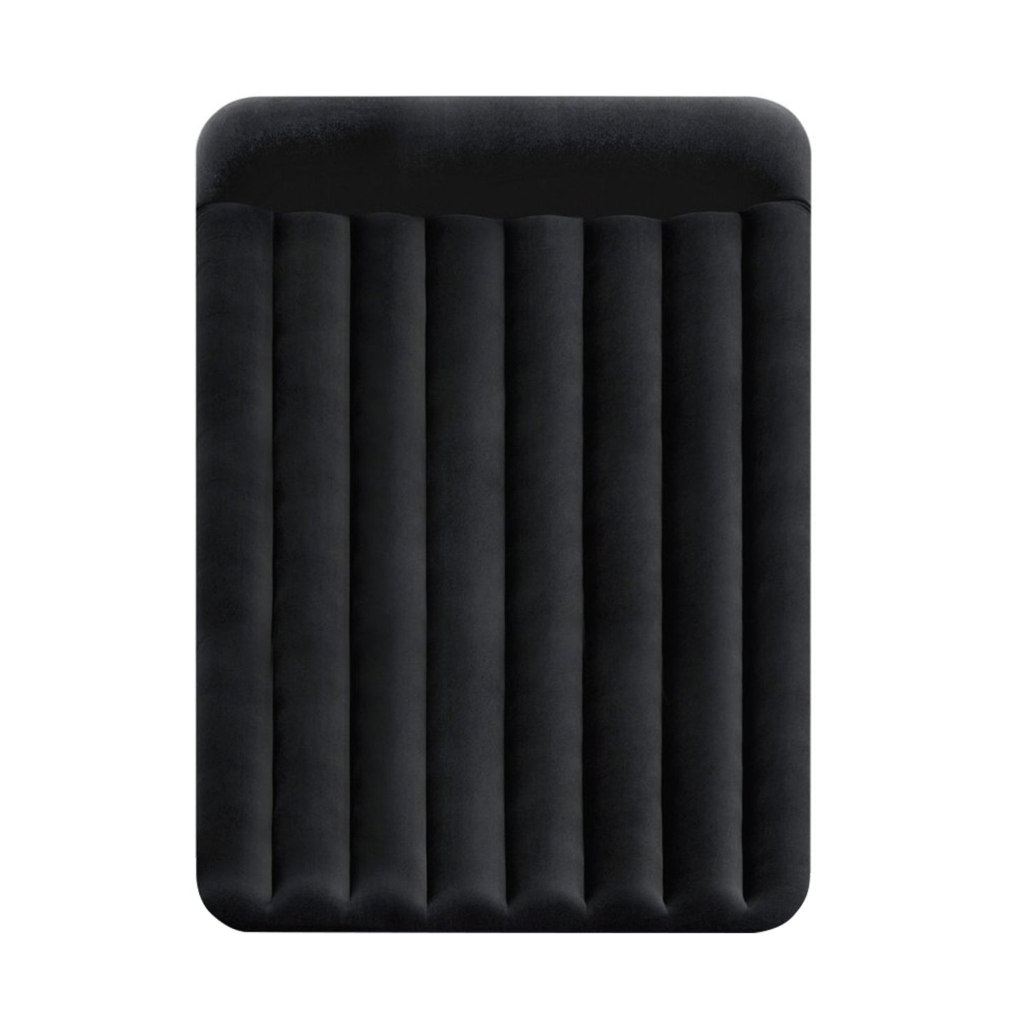 Intex Dura-Beam Classic Inflatable Airbed Mattress w/ Pillow Rest Black Full