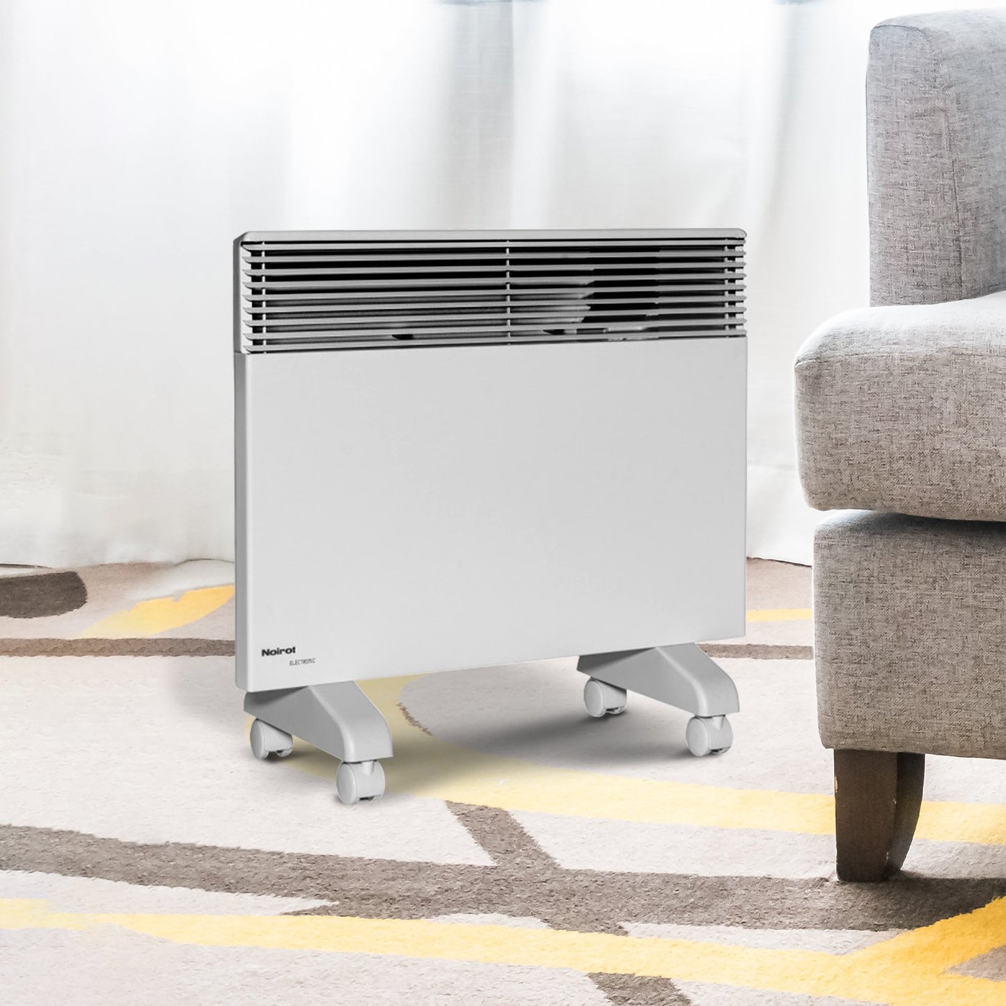Noirot 7358-5TPRO 1500W Spot Plus Refurbished ElectricPanel Heater with Wi-Fi Timer