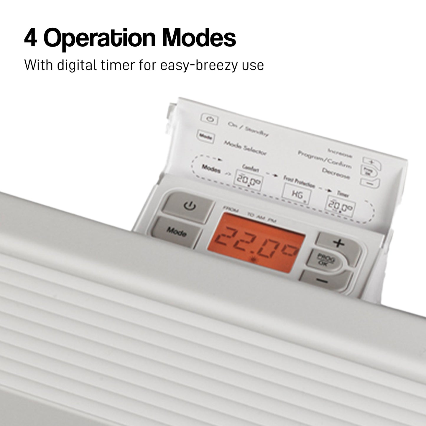 Noirot 2400W Spot Plus Electric Panel Heater w/ Timer - Refurbished
