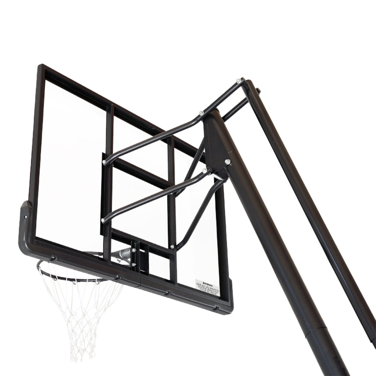 Kahuna Portable Basketball Ring Stand w/ Adjustable Height Ball Holder