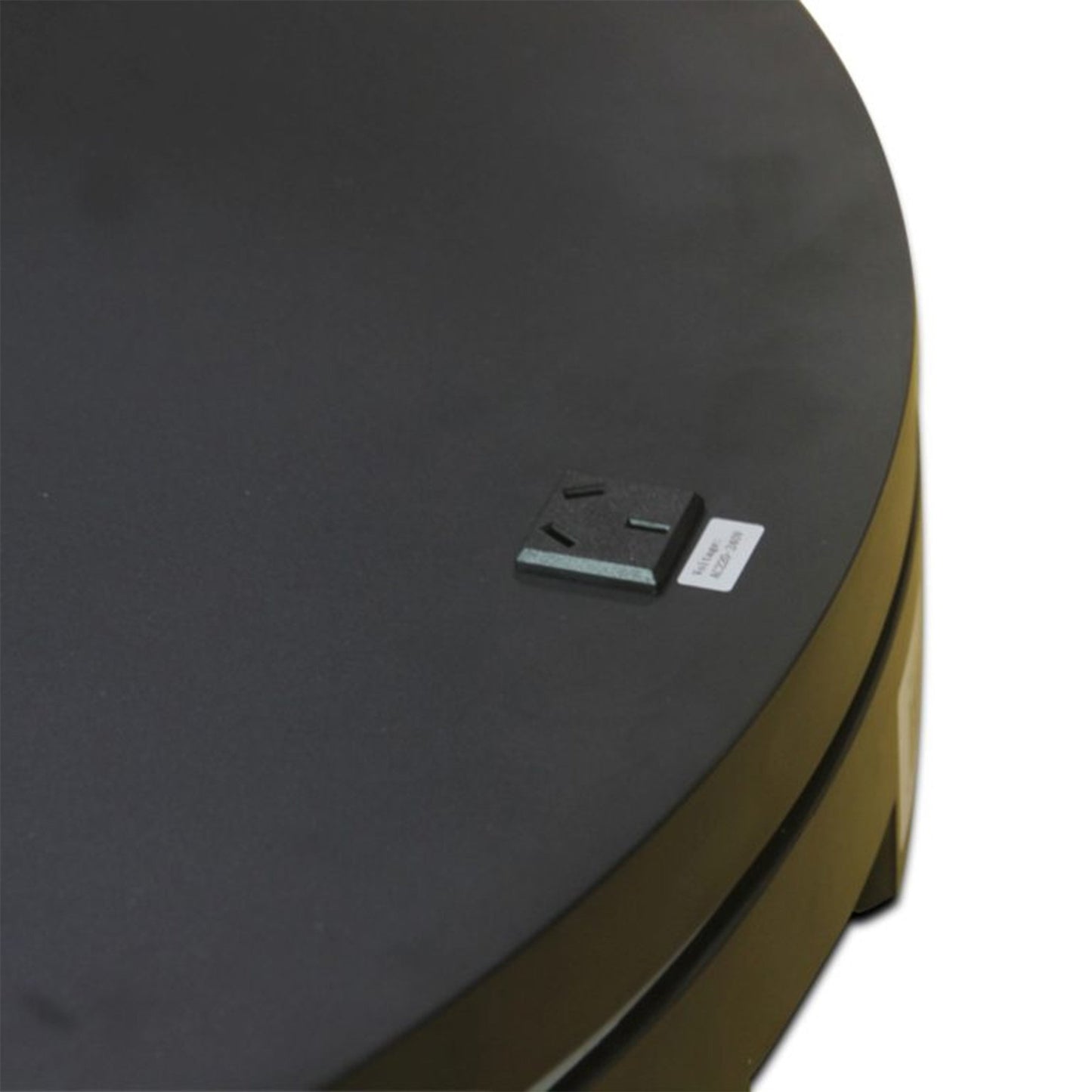 Christabelle 80cm 200kg Commercial Electric Display Turntable with Power Outlet - Black
