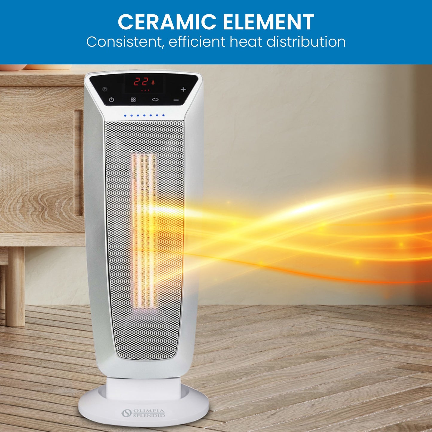Olimpia Splendid Caldostile DT 2200W Ceramic Fan Heater