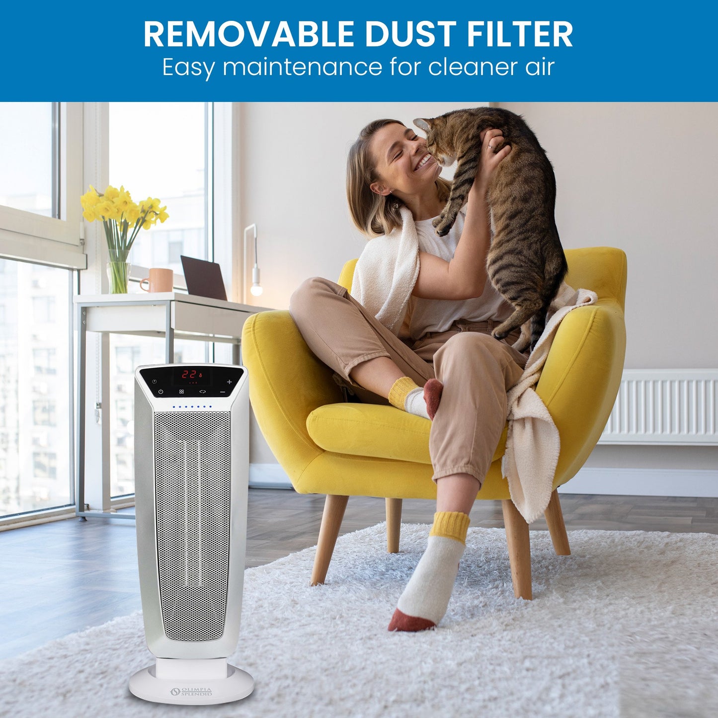 Olimpia Splendid Caldostile DT 2200W Ceramic Fan Heater