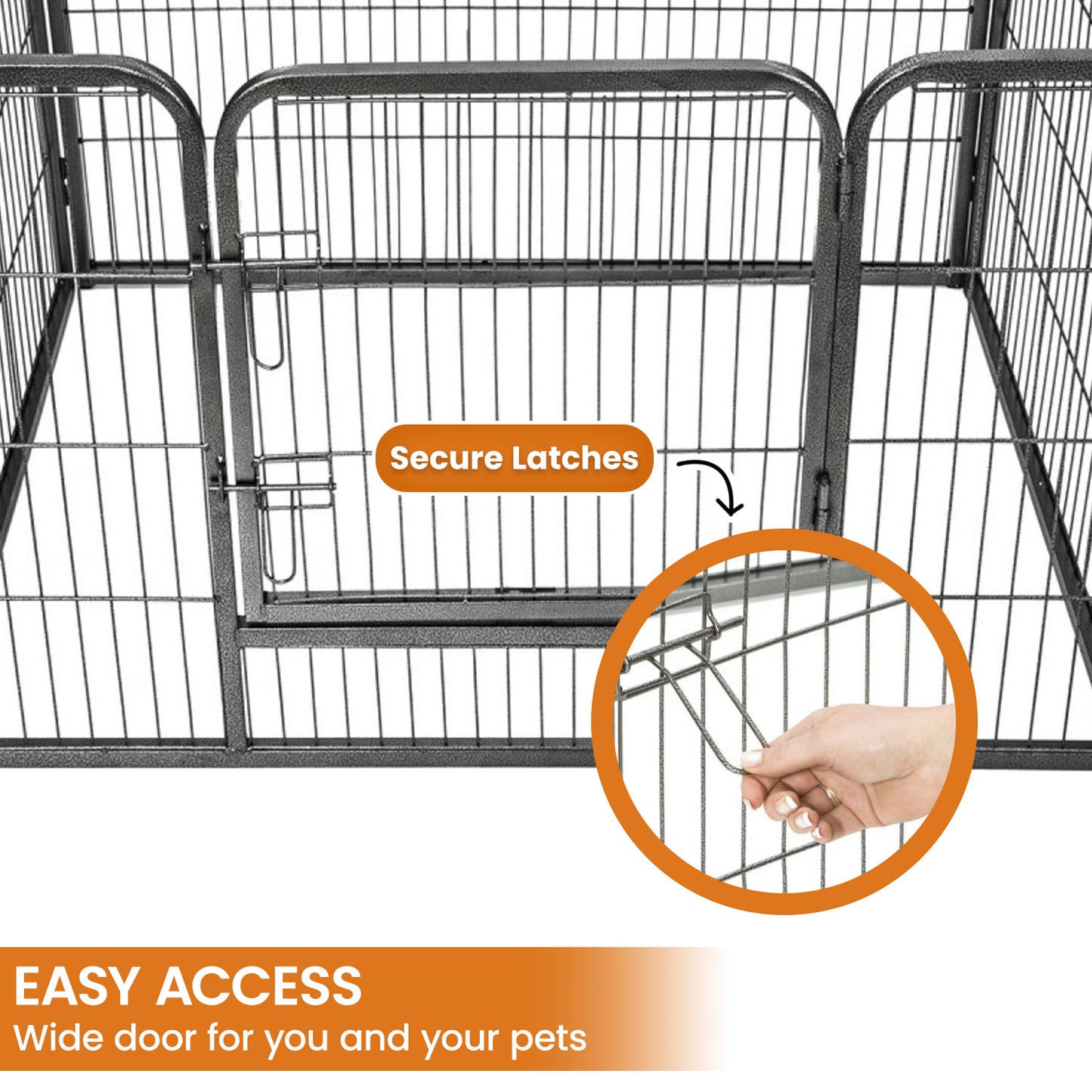 Royale Heavy Duty Puppy Play Pen - Large 125cm