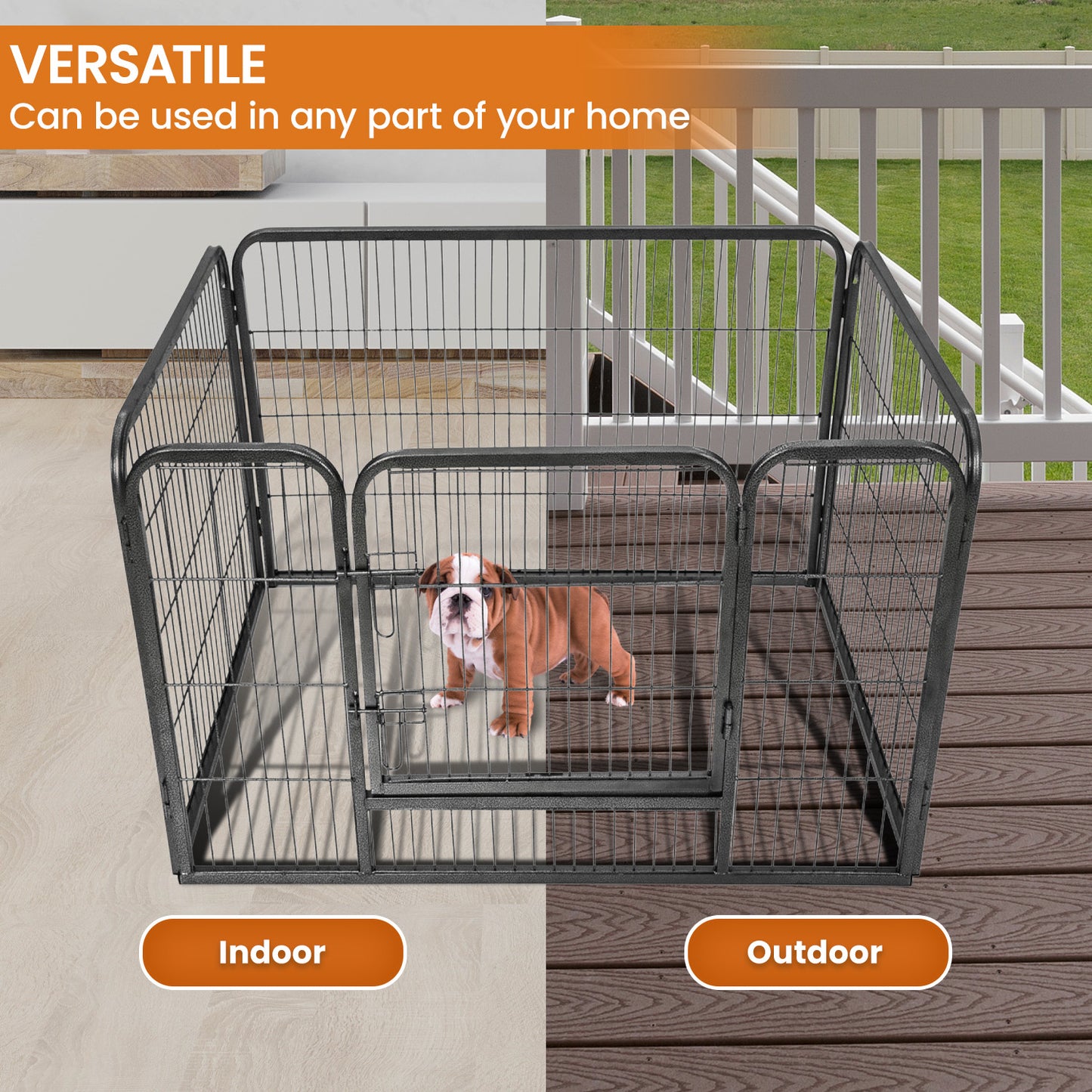 Royale Heavy Duty Puppy Play Pen - Large 125cm