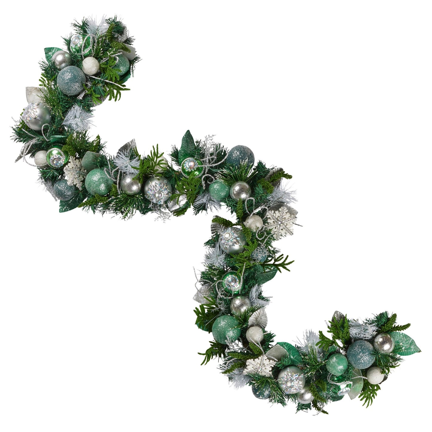 Christabelle Mint Luxe Christmas Garland - 185cm