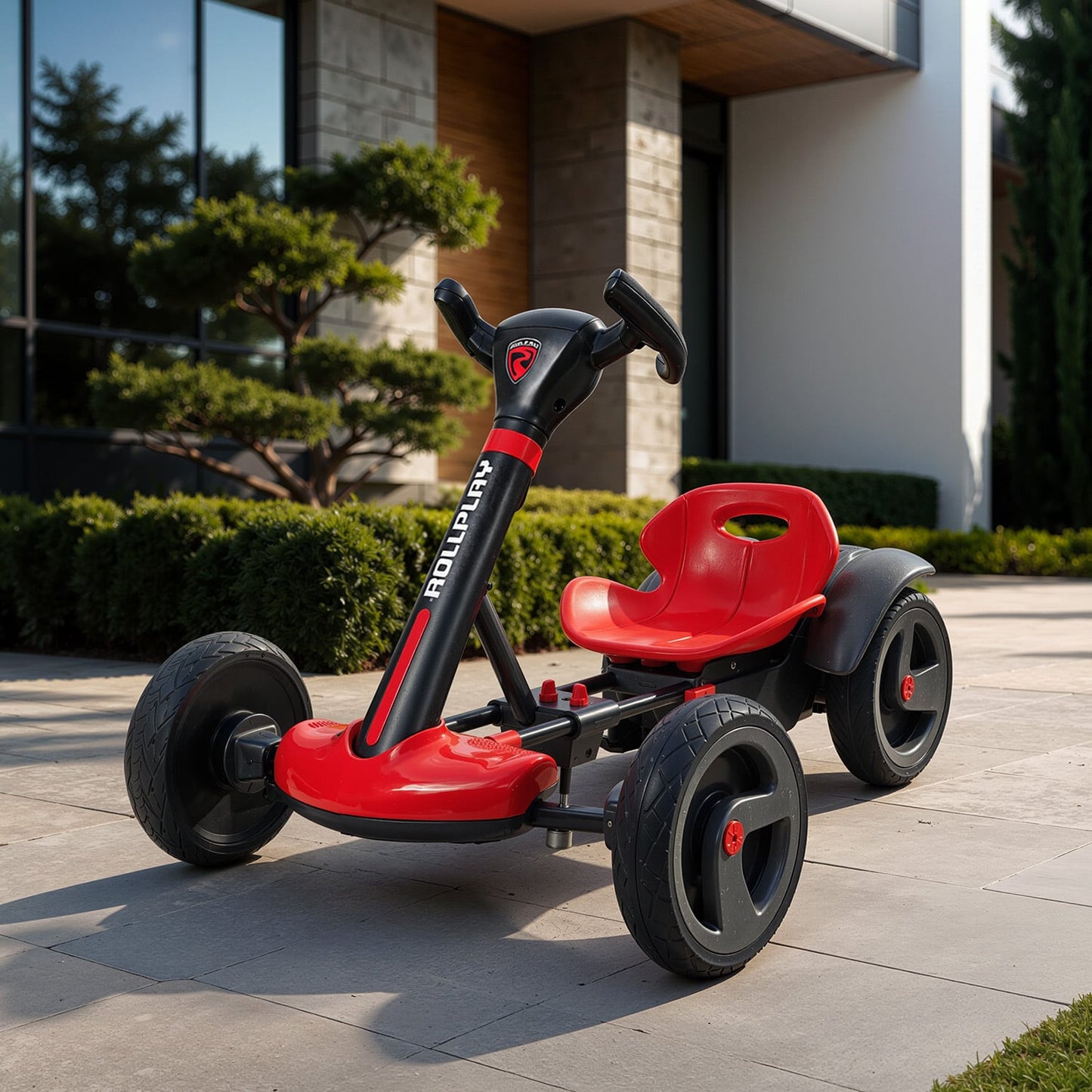 Rollplay Flex Kart 6V Electric Ride-On Foldable Kids Racing Go Kart