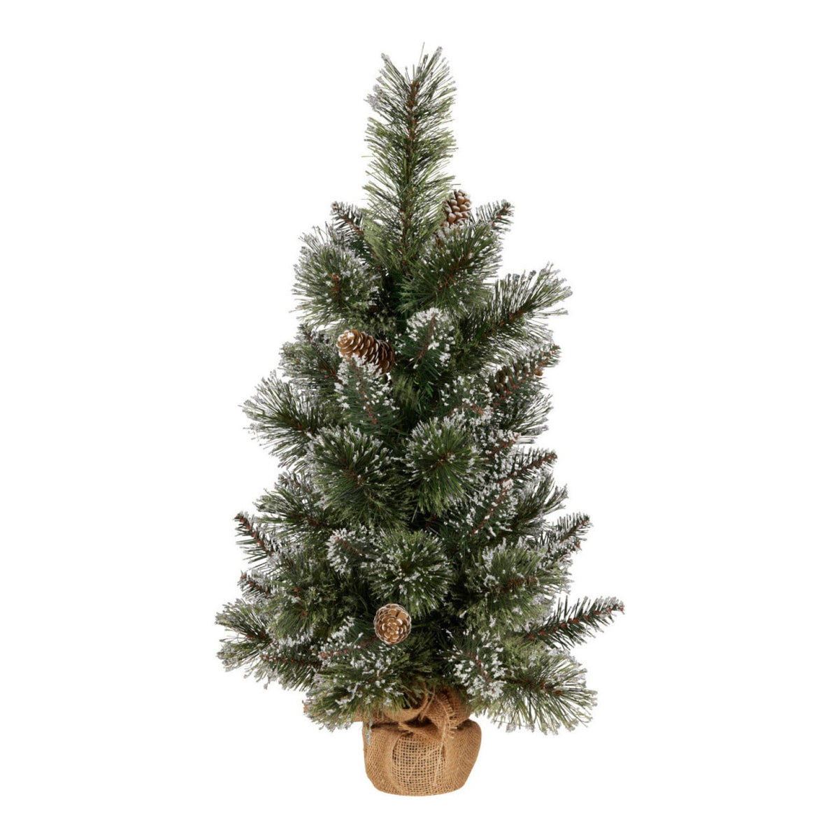 Christabelle 2ft Christmas Tree with LED Lights - Potted Cashmere