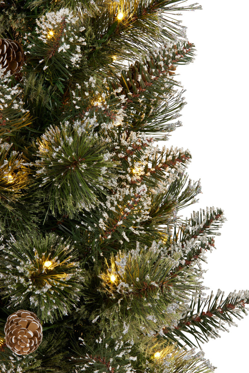 Christabelle 2ft Christmas Tree with LED Lights - Potted Cashmere