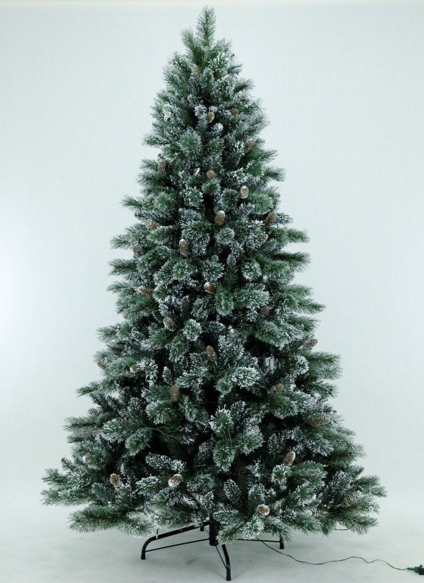 Christabelle Premium 7.5ft Christmas Tree with Lights - Cashmere