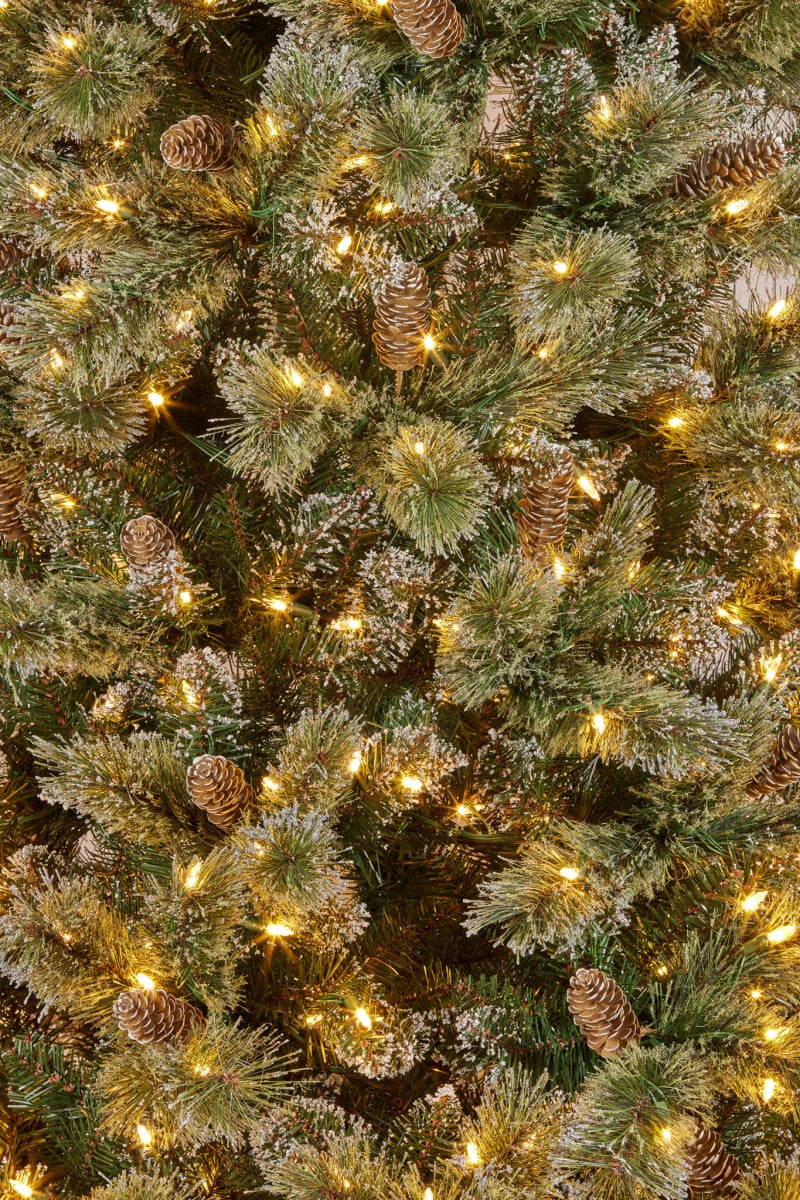 Christabelle Premium 7.5ft Christmas Tree with Lights - Cashmere