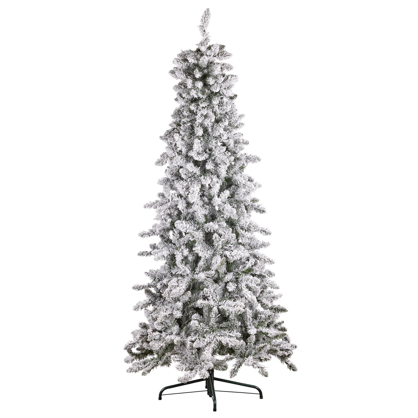 Christabelle 7.5ft Christmas Tree with Lights- Snowy Norwegian Slimline