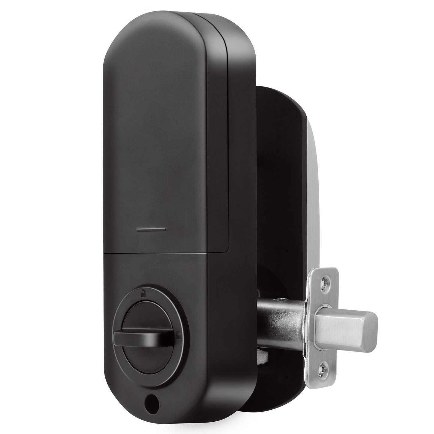 MEC Digital Motorised Smart Lock 20 User Codes Auto-Lock Backlit Keypad Chrome
