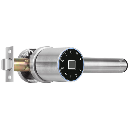 MEC Digital Fingerprint Smart Auto Lock with One-Touch Verification Anti-Panic Exit Bluetooth Access Keyless Entry Door Lock