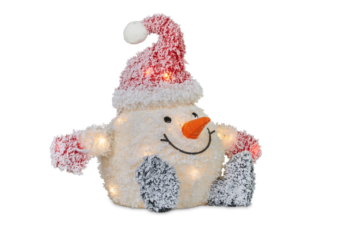 Christabelle 52cm Christmas Snowball Man with Lights