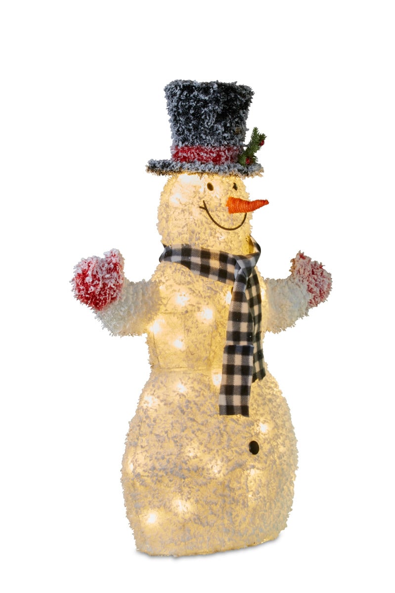 Christabelle 100cm Christmas Snowman with Lights