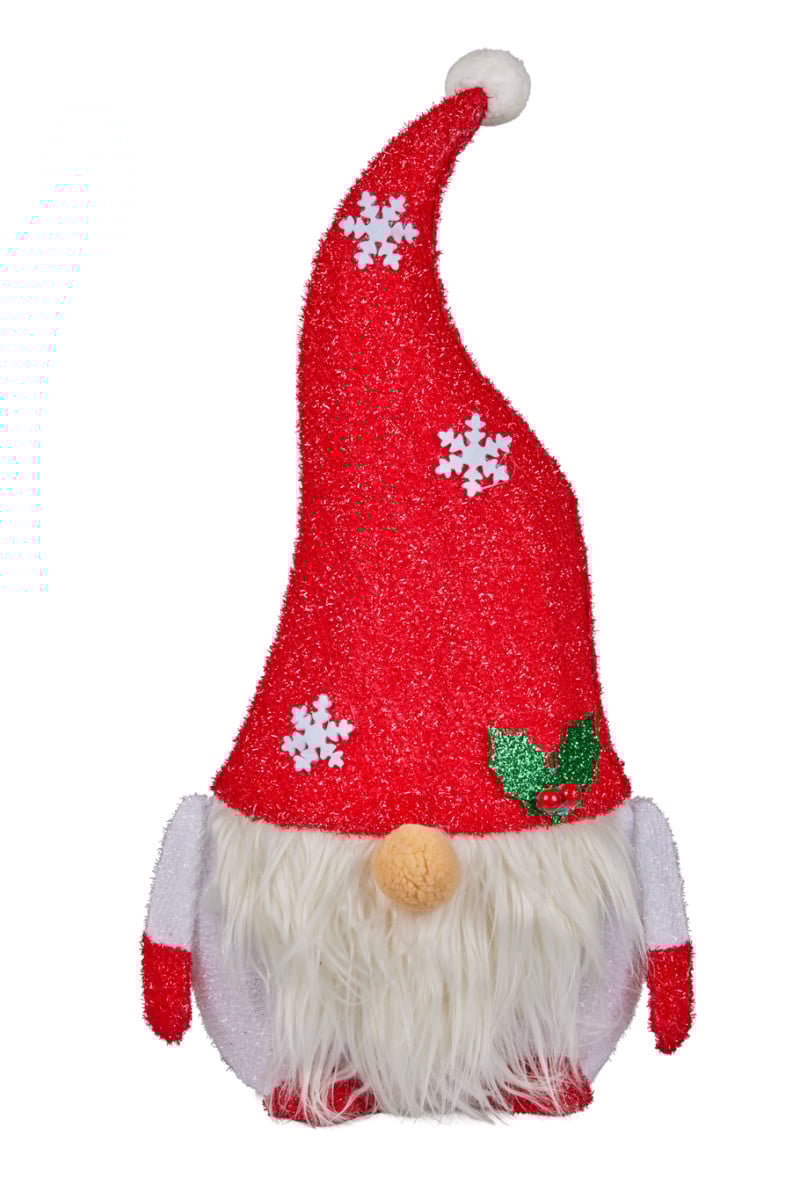 Christabelle Christmas Gnome Display with Lights - 51cm