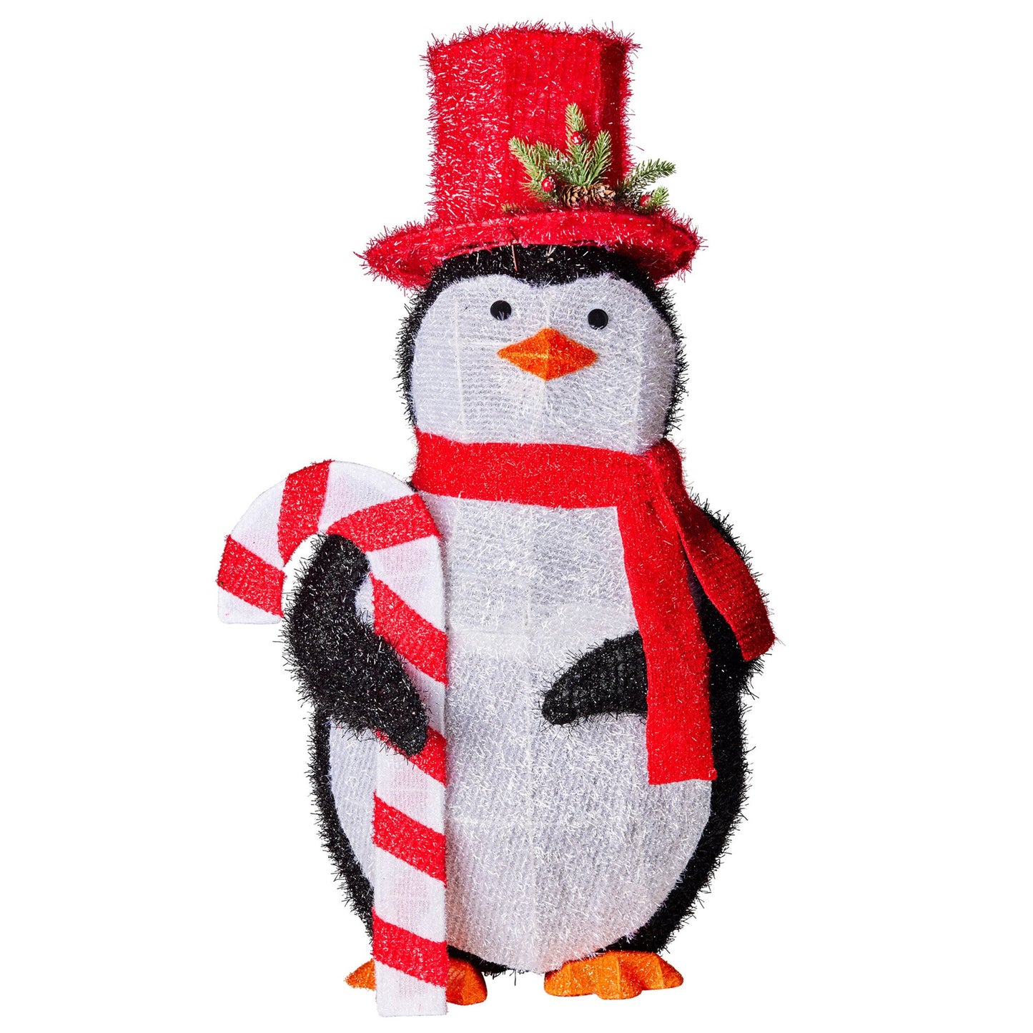Christabelle 80cm Christmas Penguin Display with LED Lights Indoor Outdoor Decoration