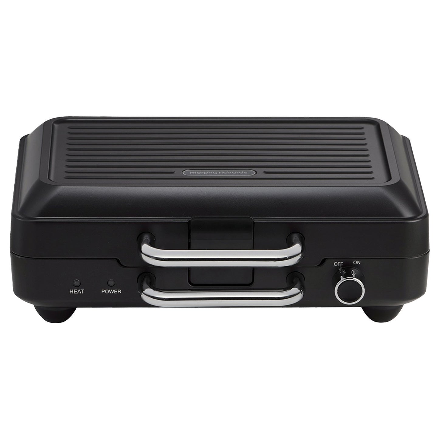 Morphy Richards MREMP4TNM Titanium 900W Multipress Jaffle Panini Waffle Pie 4 Plates Non-Stick Press Sandwich Maker