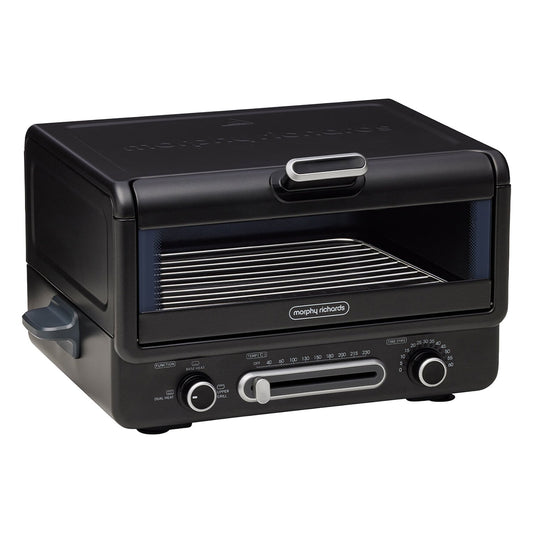 Morphy Richards MRMPO12T 2000W Electric Oven 12L Multi-Function Countertop Oven for Baking, Roasting, Grilling, Frying, Stewing & Barbeque