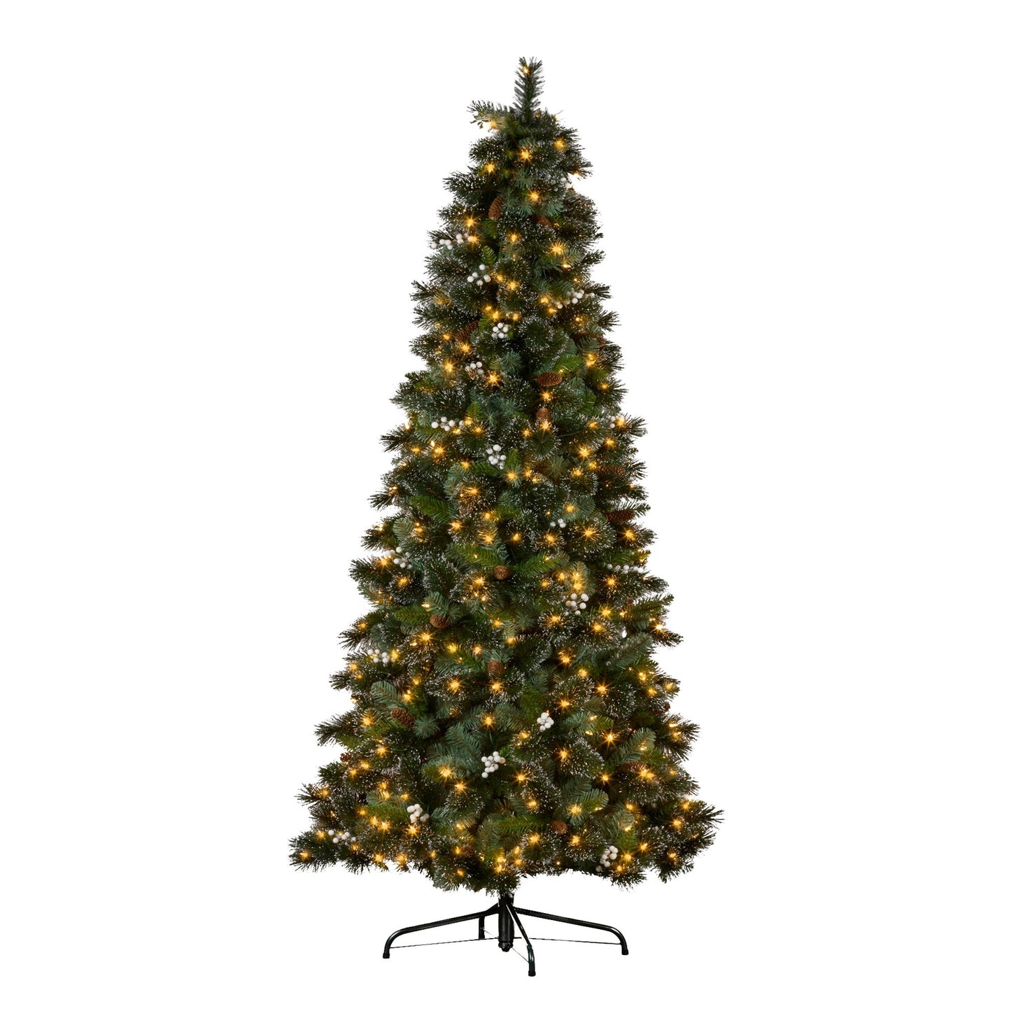 Christabelle 7.5ft Christmas Tree with Twinkle Lights Bryson Pine