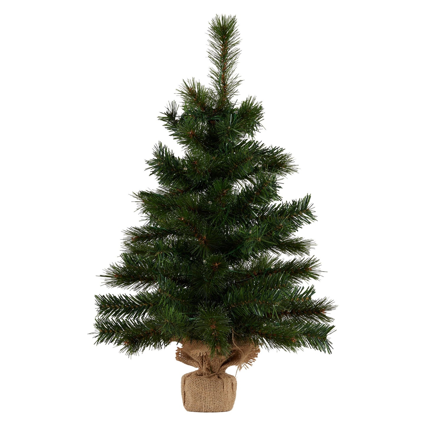 Christabelle 61cm Wintergreen Tabletop Pre-Lit Christmas Tree