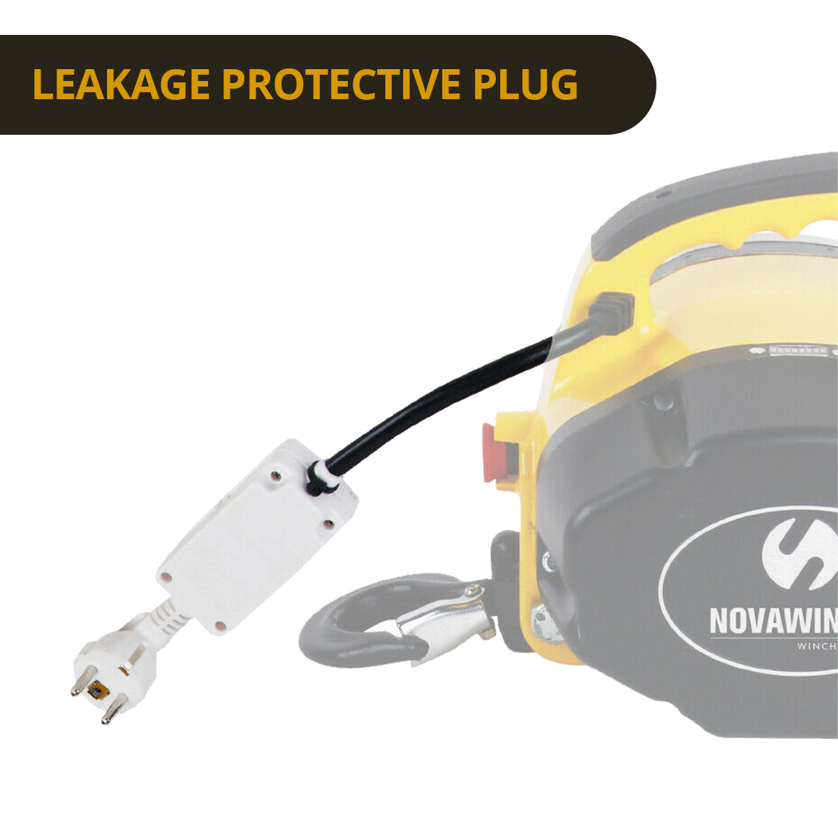 Novawinch PT1100 Portable Lifting and Pulling Tool 240V-AC
