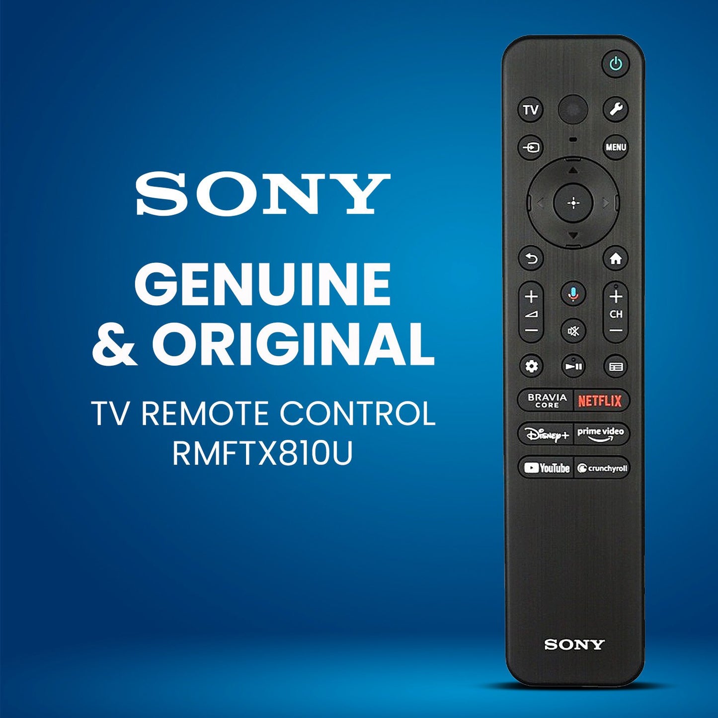 Genuine Sony BRAVIA RMF-TX810U TV Remote Control