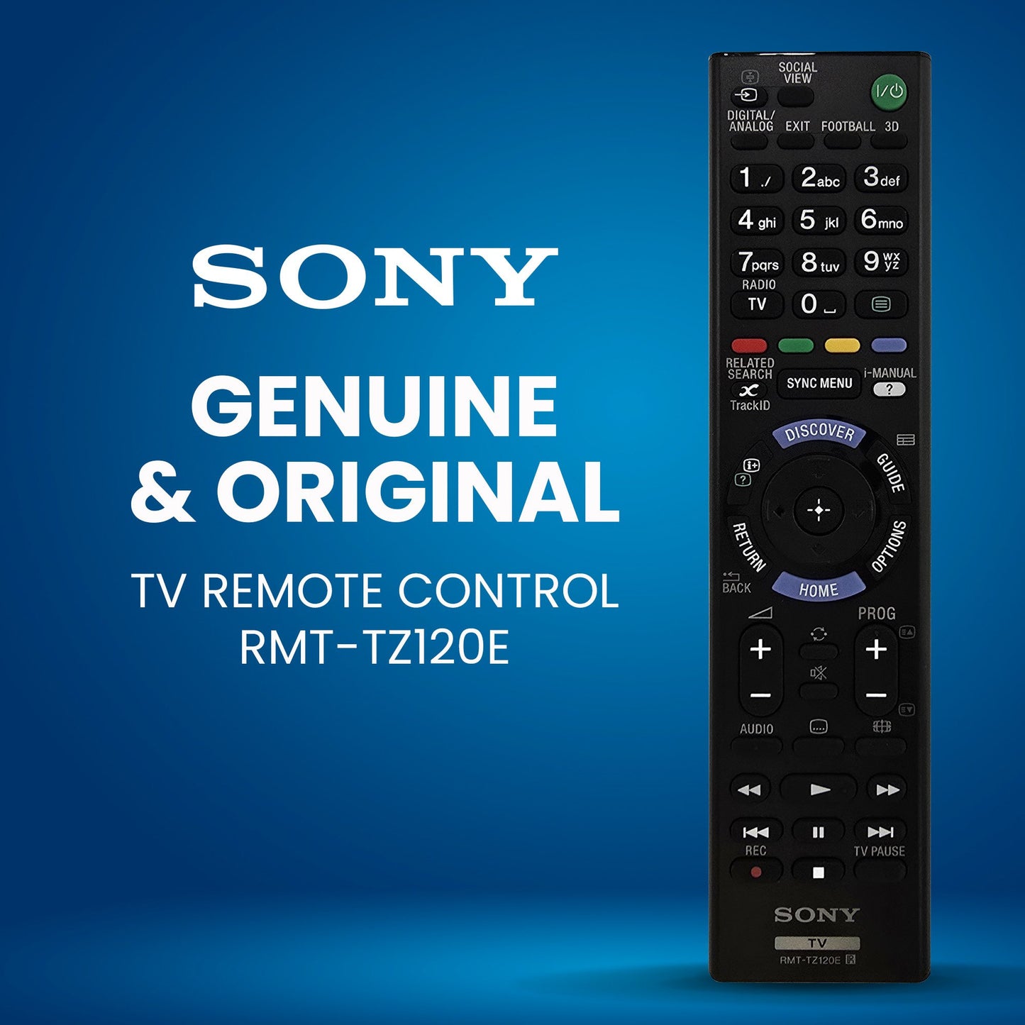Genuine Sony RMTTZ120E OEM TV Remote Control