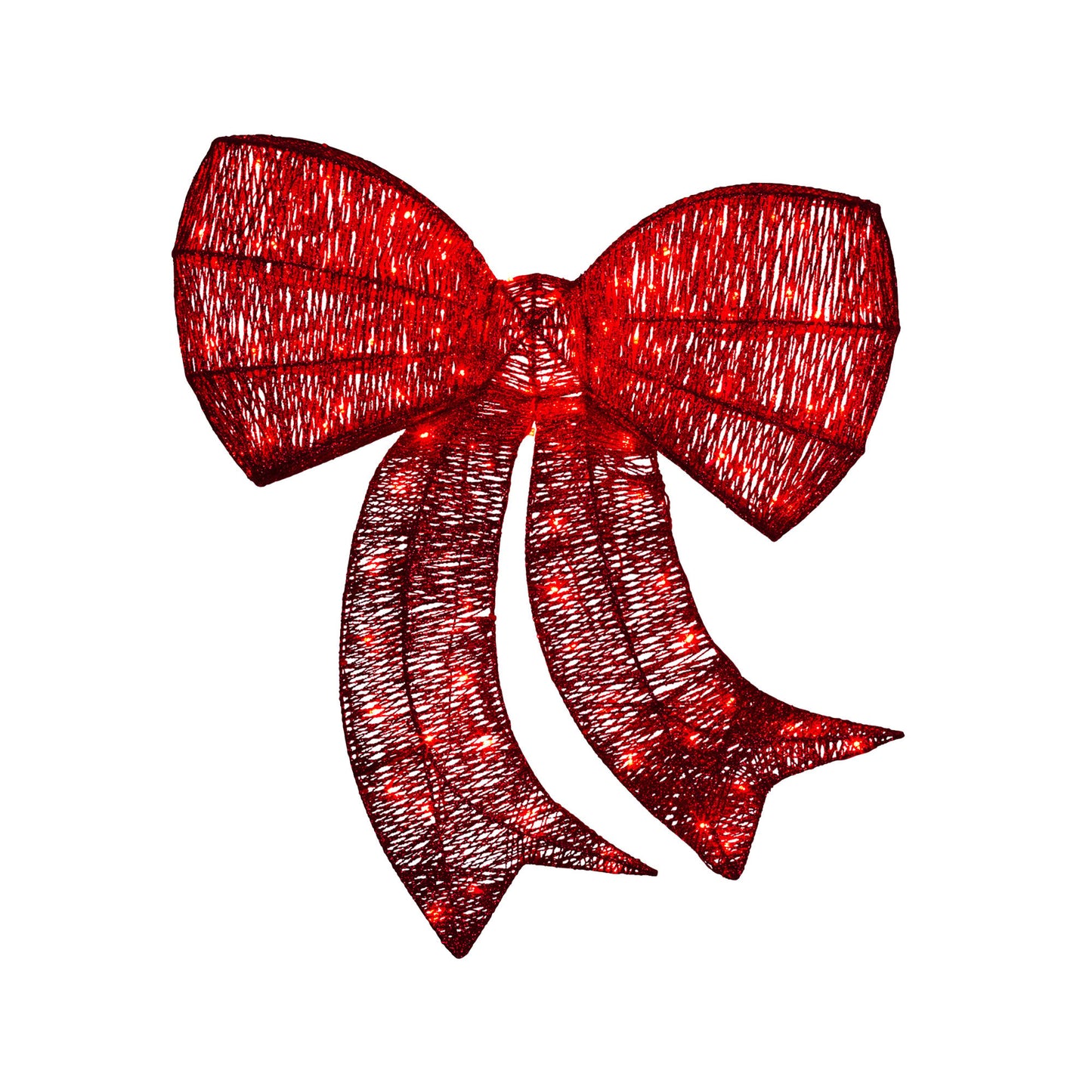 Christabelle Large 87cm Christmas Display Bow with LED Lights Decoration