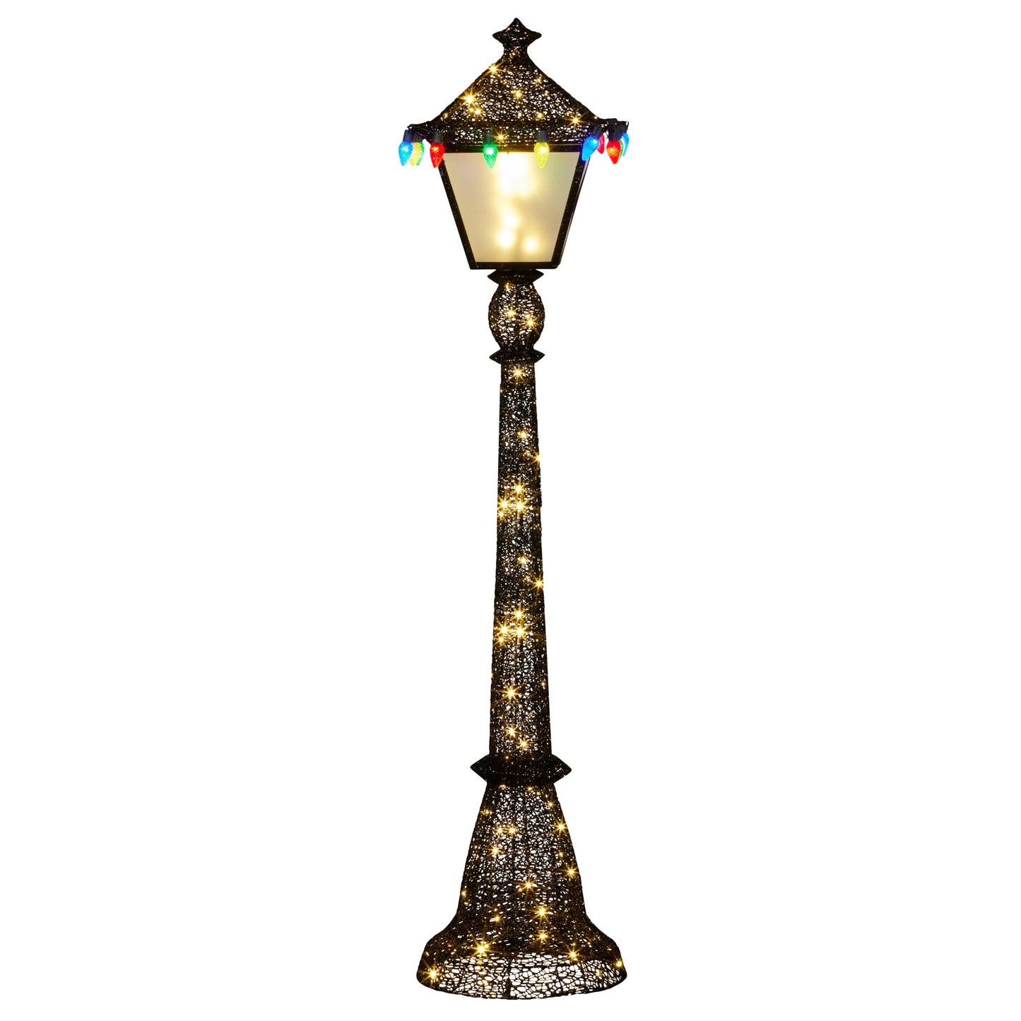 Christabelle 1.8m Christmas lamp Post Indoor Outdoor Display Decoration LED Lights Front Yard Lawn Statue Ornament