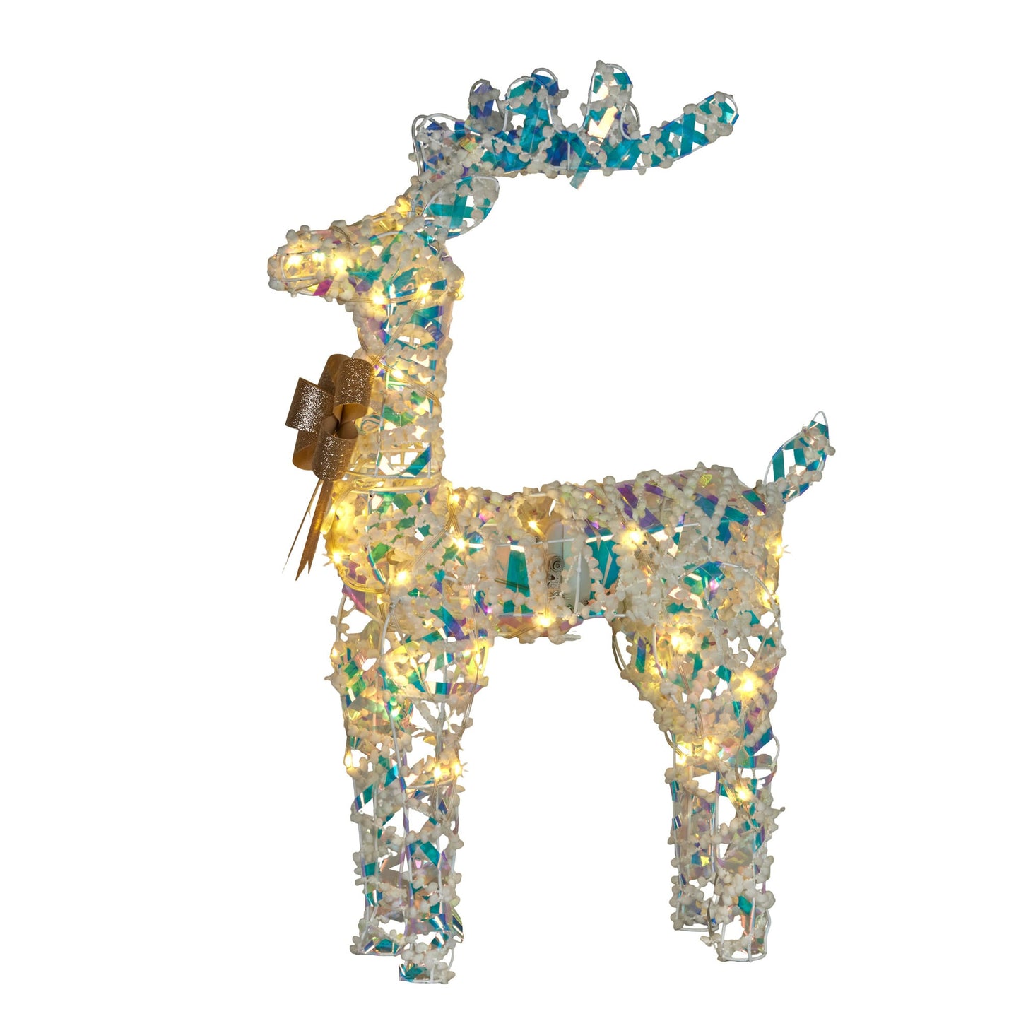 Christabelle 76cm Animated Standing Reindeer Christmas Light Up Display LED Outdoor Indoor Xmas Yard Lawn Statue