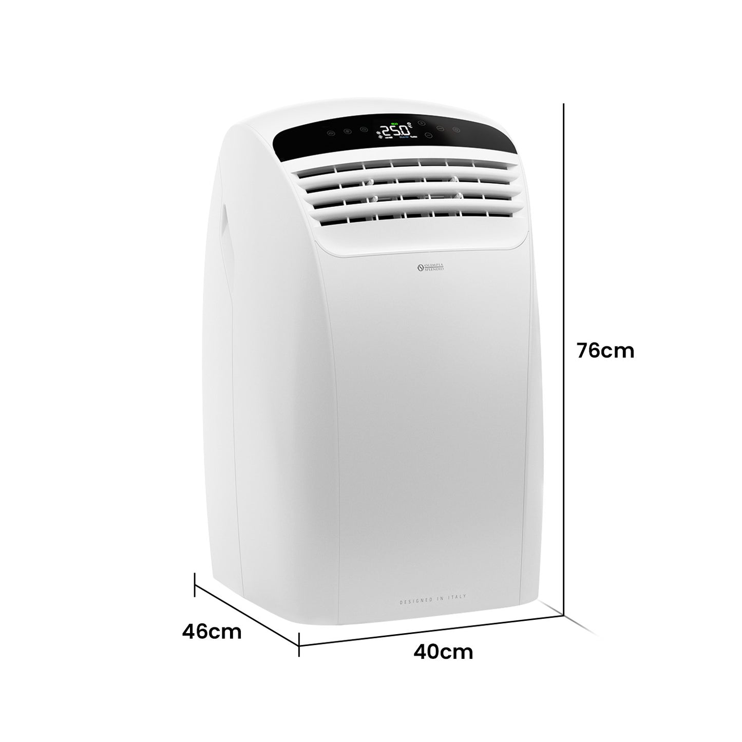 Olimpia Splendid 2.4kW 9,000BTU Silent 10P Portable AC Dehumidifier Refurbished