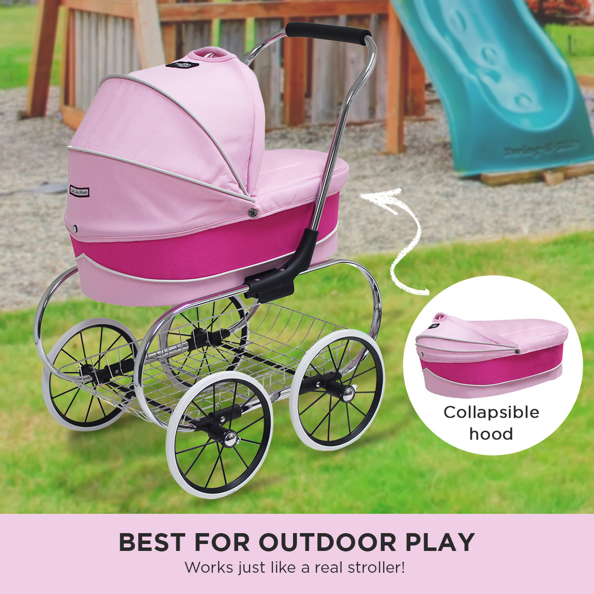 Valco Baby Princess Doll Stroller - Hot Pink